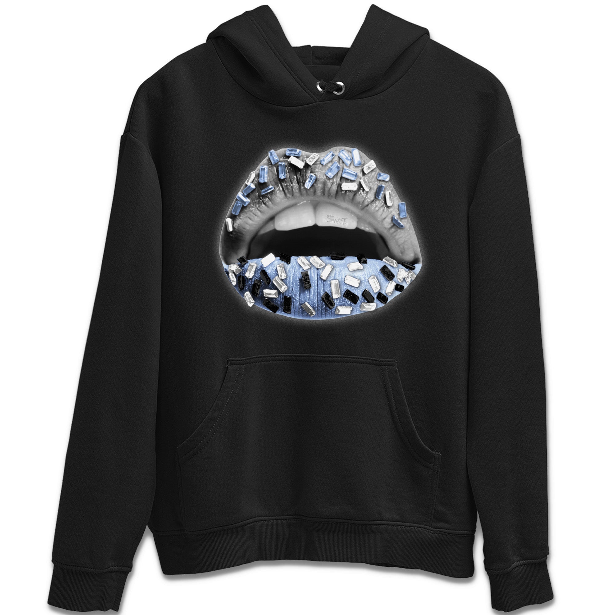 Air Jordan 11 White Cement Sneaker Match Tees Lips Jewel Streetwear Sneaker Shirt Air Jordan 11 Cement Grey Sneaker Release Tees Unisex Shirts Black 2