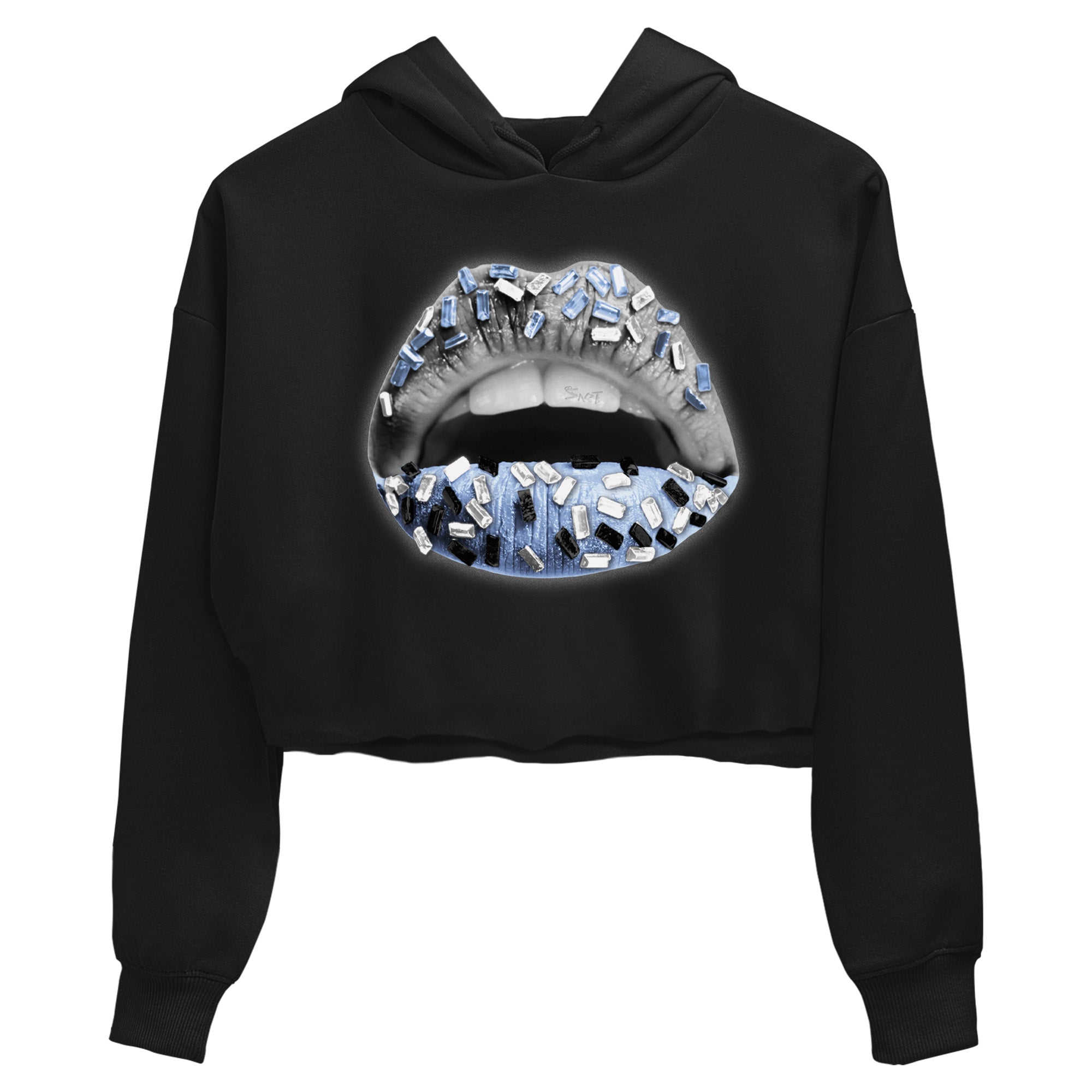 Air Jordan 11 White Cement Sneaker Match Tees Lips Jewel Streetwear Sneaker Shirt Air Jordan 11 Cement Grey Sneaker Release Tees Women's Shirts Black 2