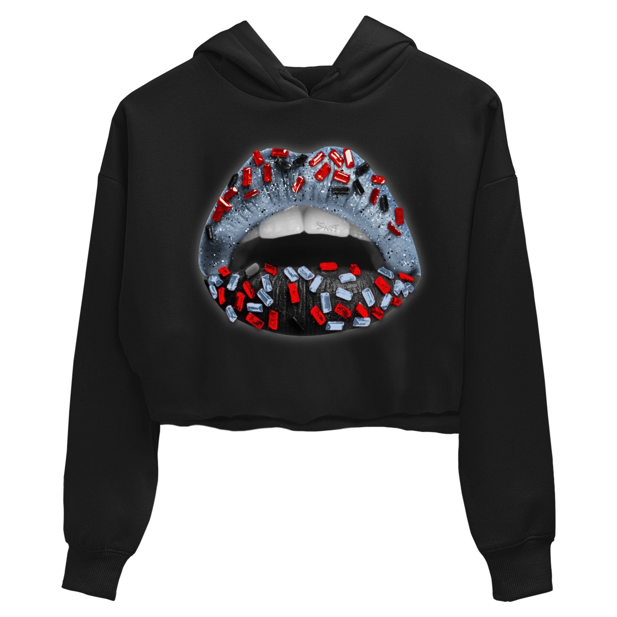 Jordan 12 Grind Sneaker Matching T-Shirt Lips Jewel Sneaker Tees Jordan 12 Grind Sneaker Release Tees Women's Shirts