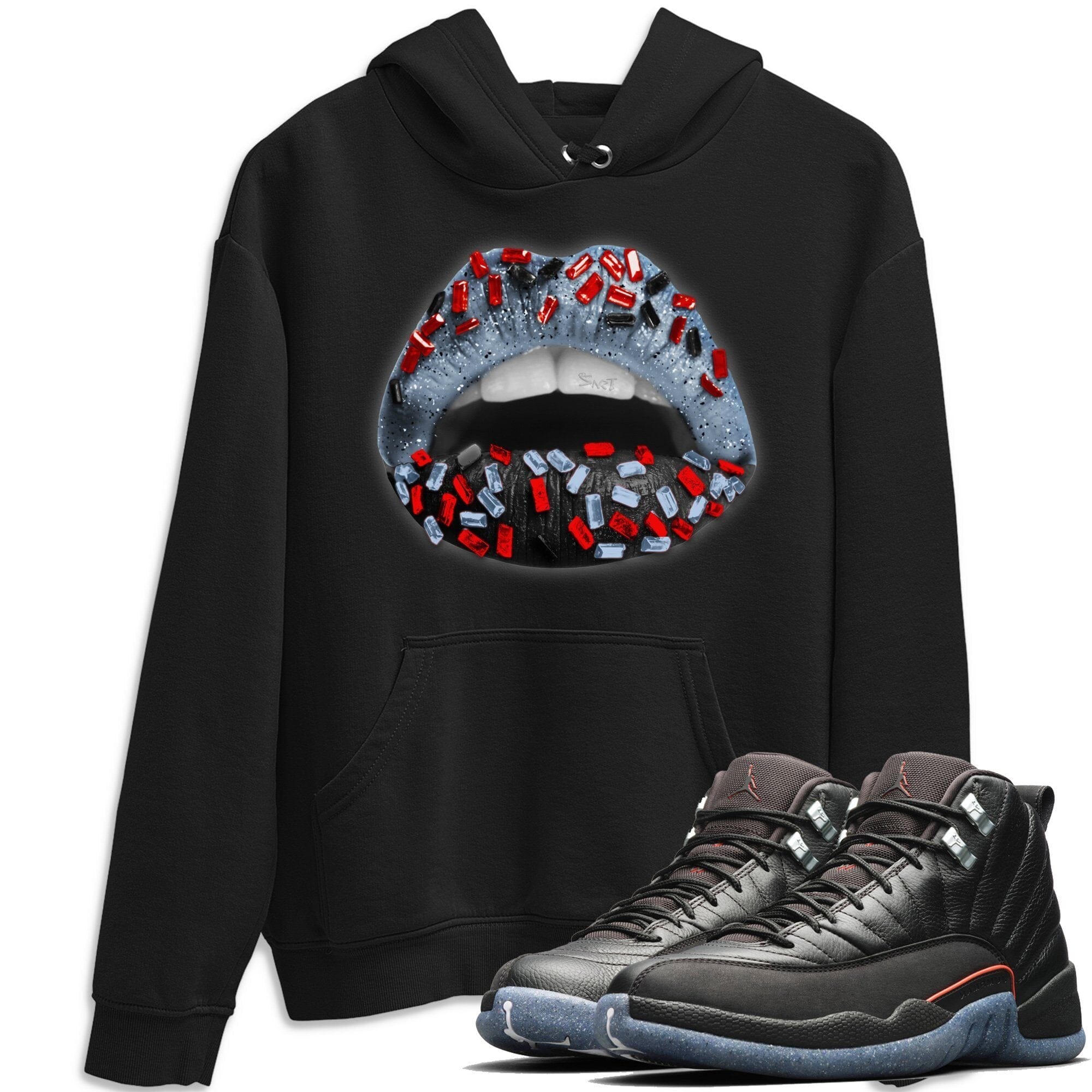 Jordan 12 Grind Shirt To Match Jordans Lips Jewel Sneaker Tees Jordan 12 Grind Drip Gear Zone Sneaker Matching Clothing Unisex Shirts