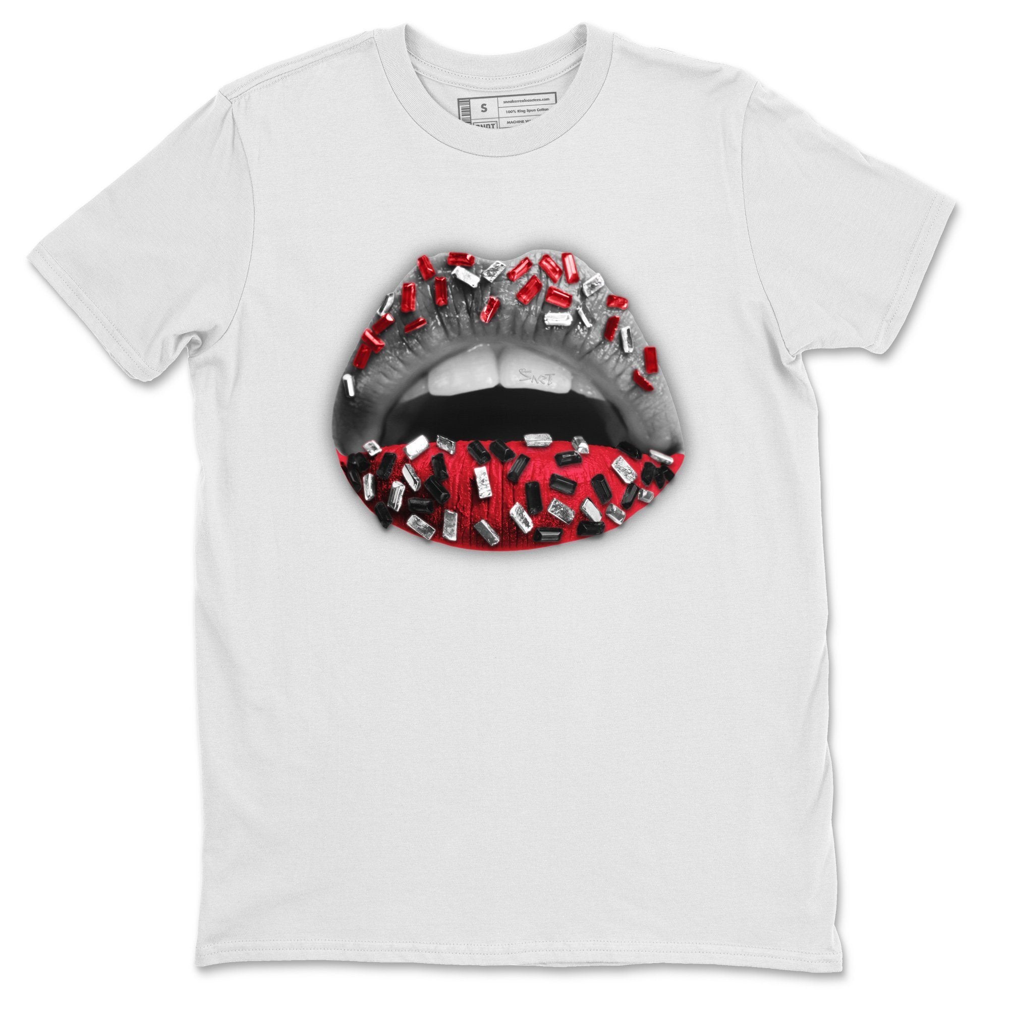 Jordan 13 Red Flint Shirt To Match Jordans Lips Jewel Sneaker Tees Jordan 13 Red Flint Drip Gear Zone Sneaker Matching Clothing Unisex Shirts