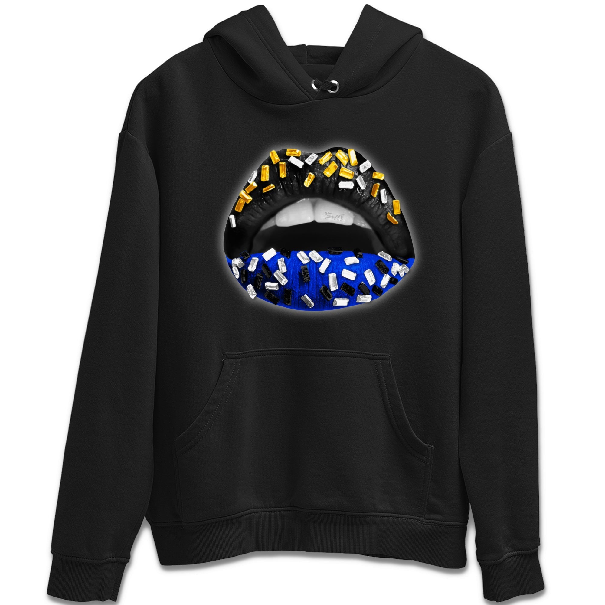 Air Jordan 14 Laney Sneaker Match Tees Lips Jewel Sneaker Tees Jordan 14 Laney Sneaker Release Tees Unisex Shirts Black 2