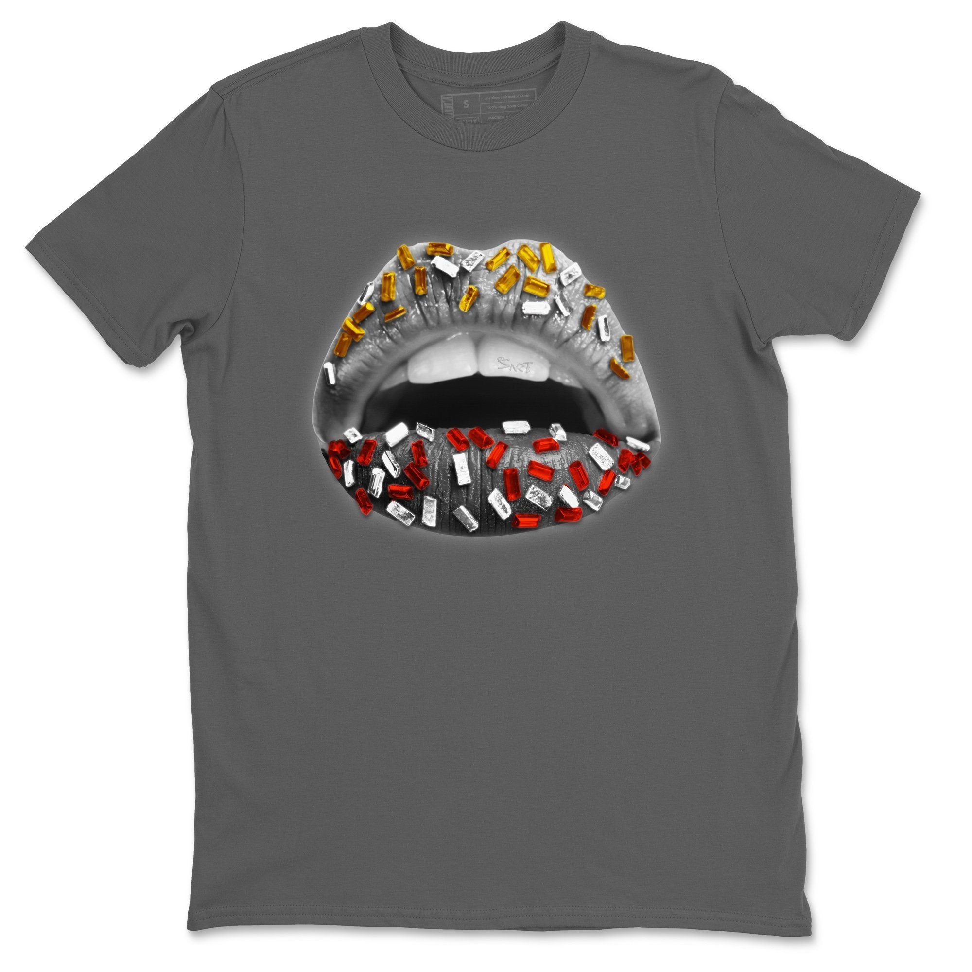 Jordan 3 Cool Grey Shirt To Match Jordans Lips Jewel Sneaker Tees Jordan 3 Cool Grey Drip Gear Zone Sneaker Matching Clothing Unisex Shirts