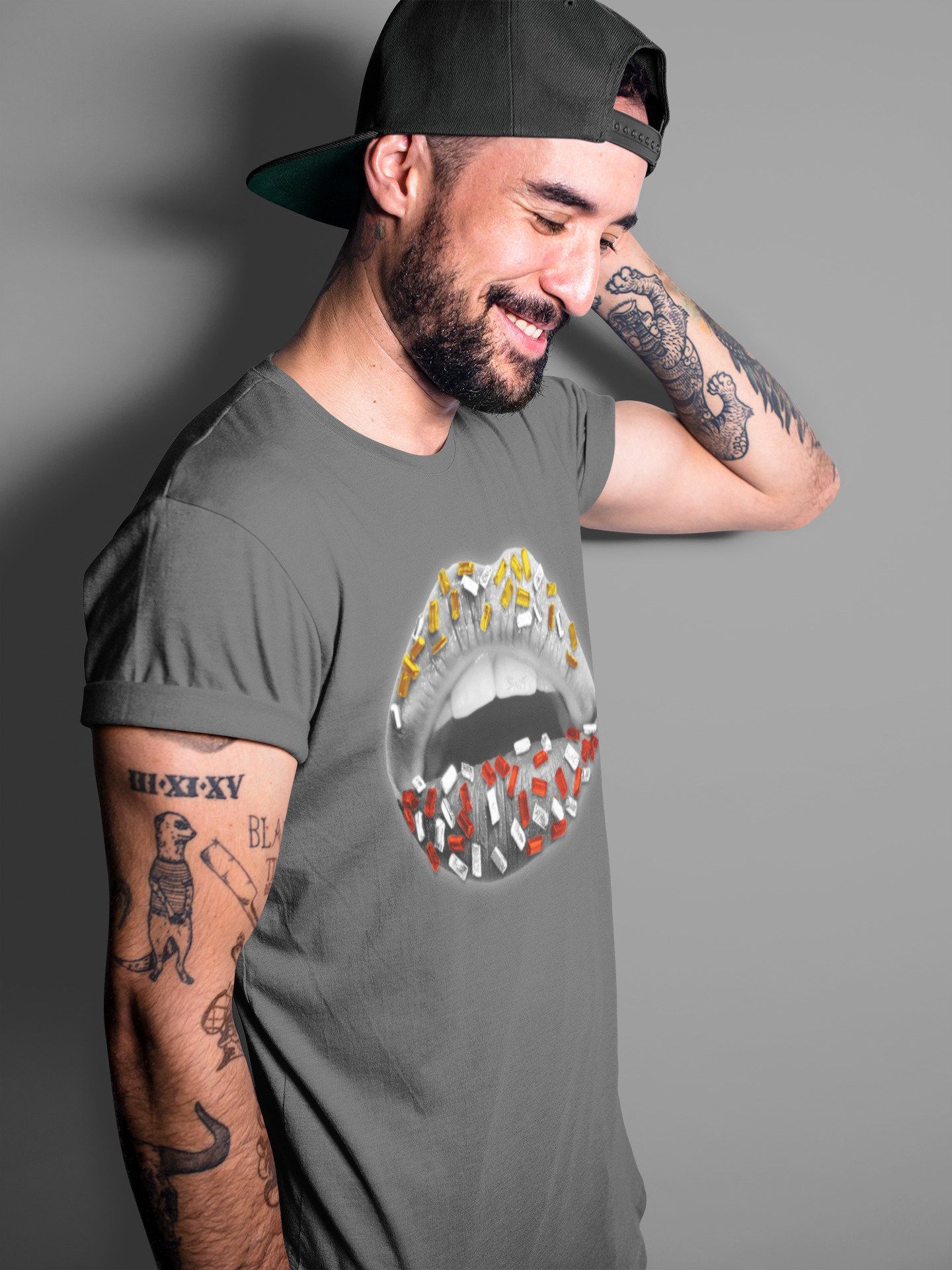 Jordan 3 Cool Grey Shirt To Match Jordans Lips Jewel Sneaker Tees Jordan 3 Cool Grey Drip Gear Zone Sneaker Matching Clothing Unisex Shirts