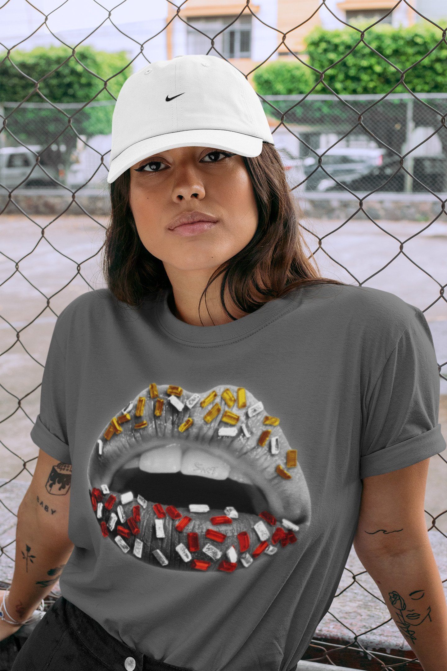 Jordan 3 Cool Grey Shirt To Match Jordans Lips Jewel Sneaker Tees Jordan 3 Cool Grey Drip Gear Zone Sneaker Matching Clothing Unisex Shirts