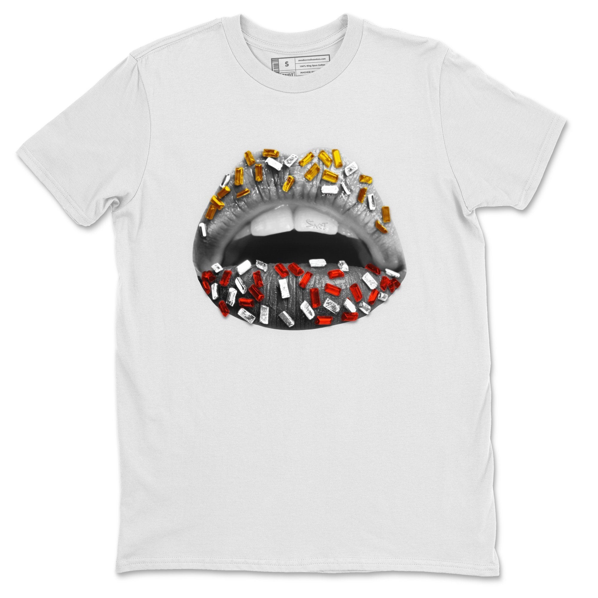 Jordan 3 Cool Grey Shirt To Match Jordans Lips Jewel Sneaker Tees Jordan 3 Cool Grey Drip Gear Zone Sneaker Matching Clothing Unisex Shirts