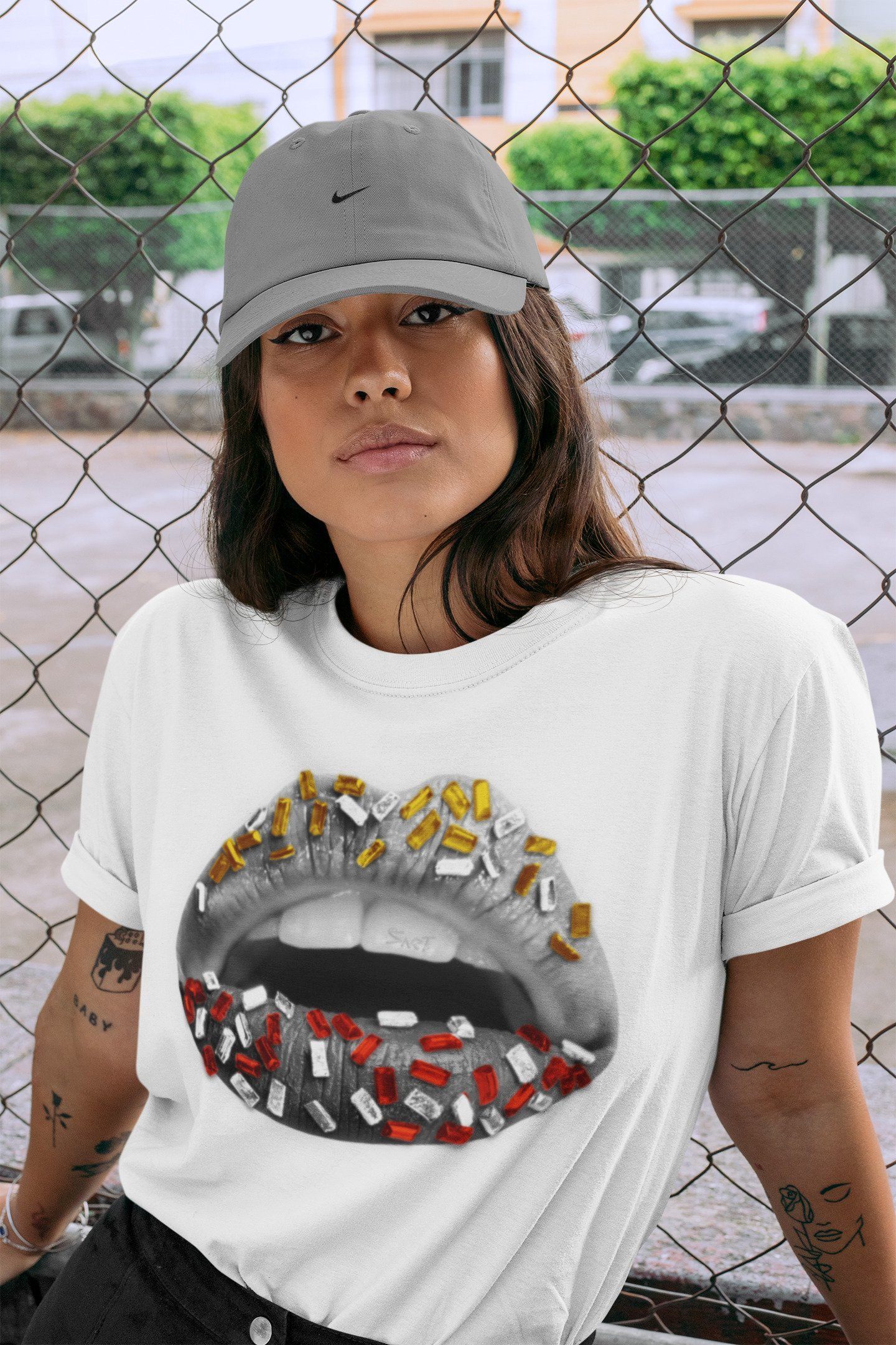 Jordan 3 Cool Grey Shirt To Match Jordans Lips Jewel Sneaker Tees Jordan 3 Cool Grey Drip Gear Zone Sneaker Matching Clothing Unisex Shirts