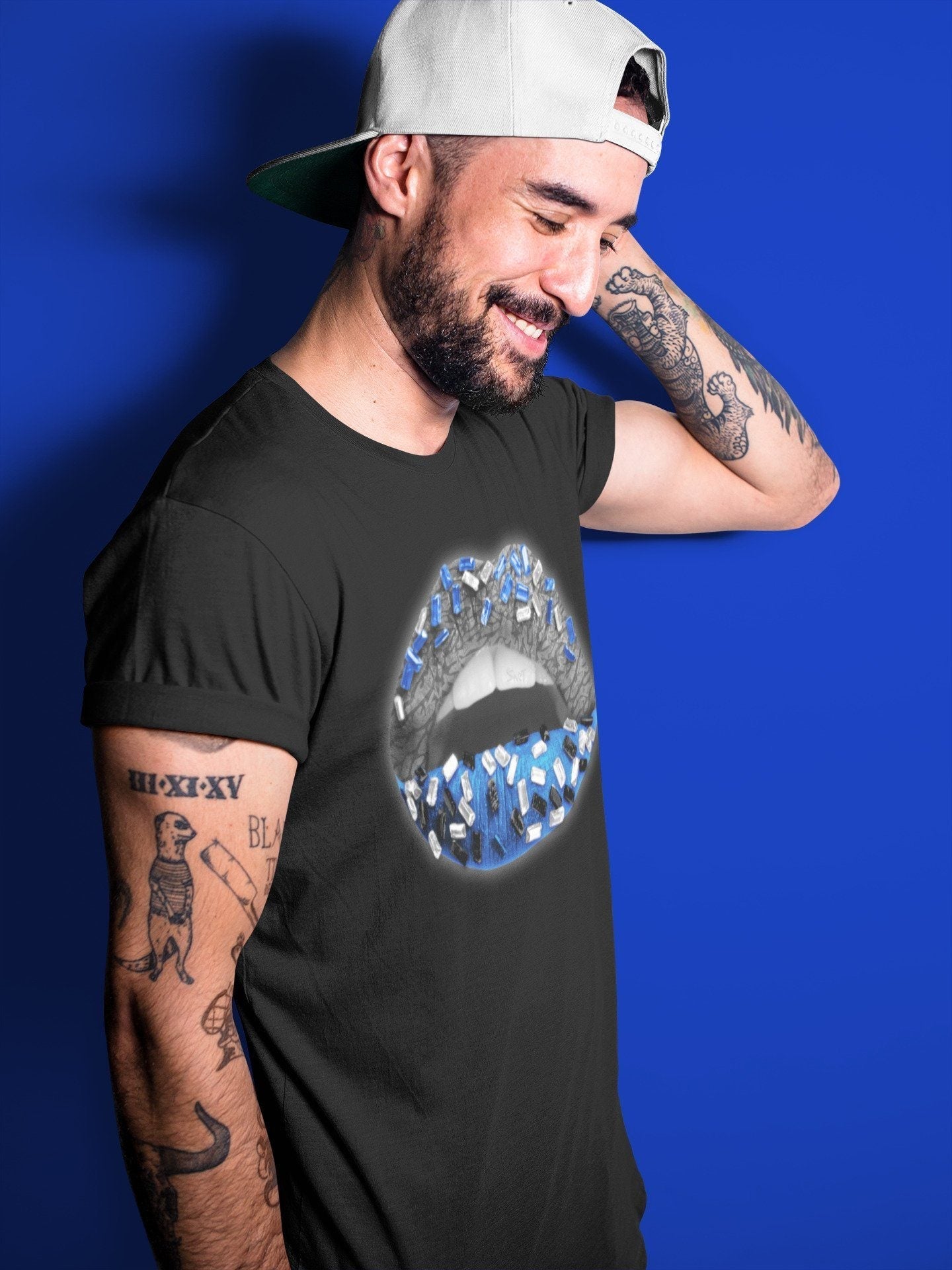 Jordan 3 Racer Blue Shirt To Match Jordans Lips Jewel Sneaker Tees Jordan 3 Racer Blue Drip Gear Zone Sneaker Matching Clothing Unisex Shirts