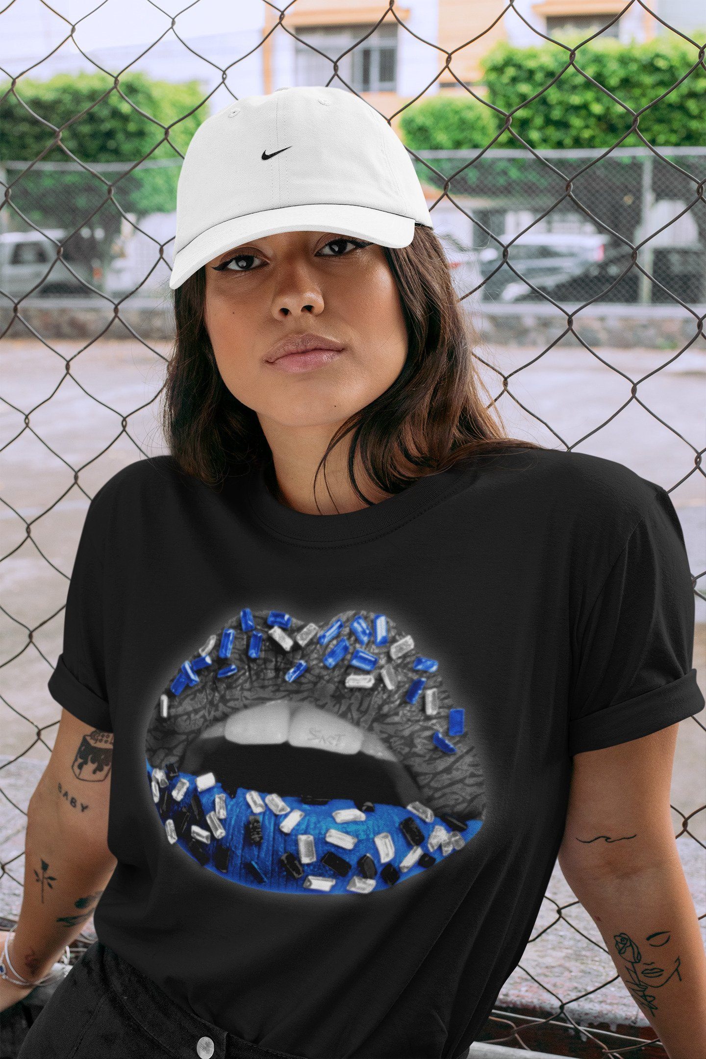 Jordan 3 Racer Blue Shirt To Match Jordans Lips Jewel Sneaker Tees Jordan 3 Racer Blue Drip Gear Zone Sneaker Matching Clothing Unisex Shirts