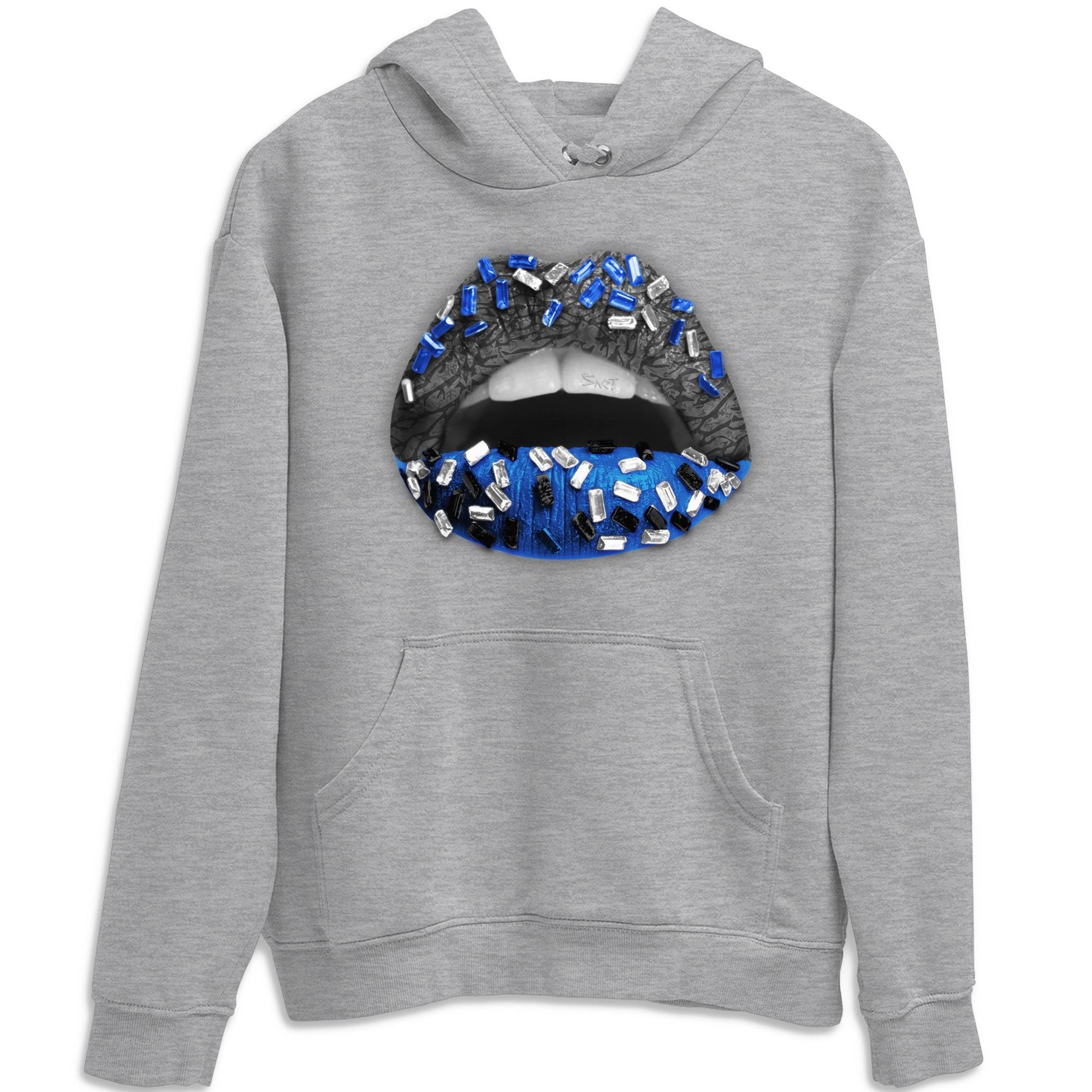 Jordan 3 Racer Blue Shirt To Match Jordans Lips Jewel Sneaker Tees Jordan 3 Racer Blue Drip Gear Zone Sneaker Matching Clothing Unisex Shirts