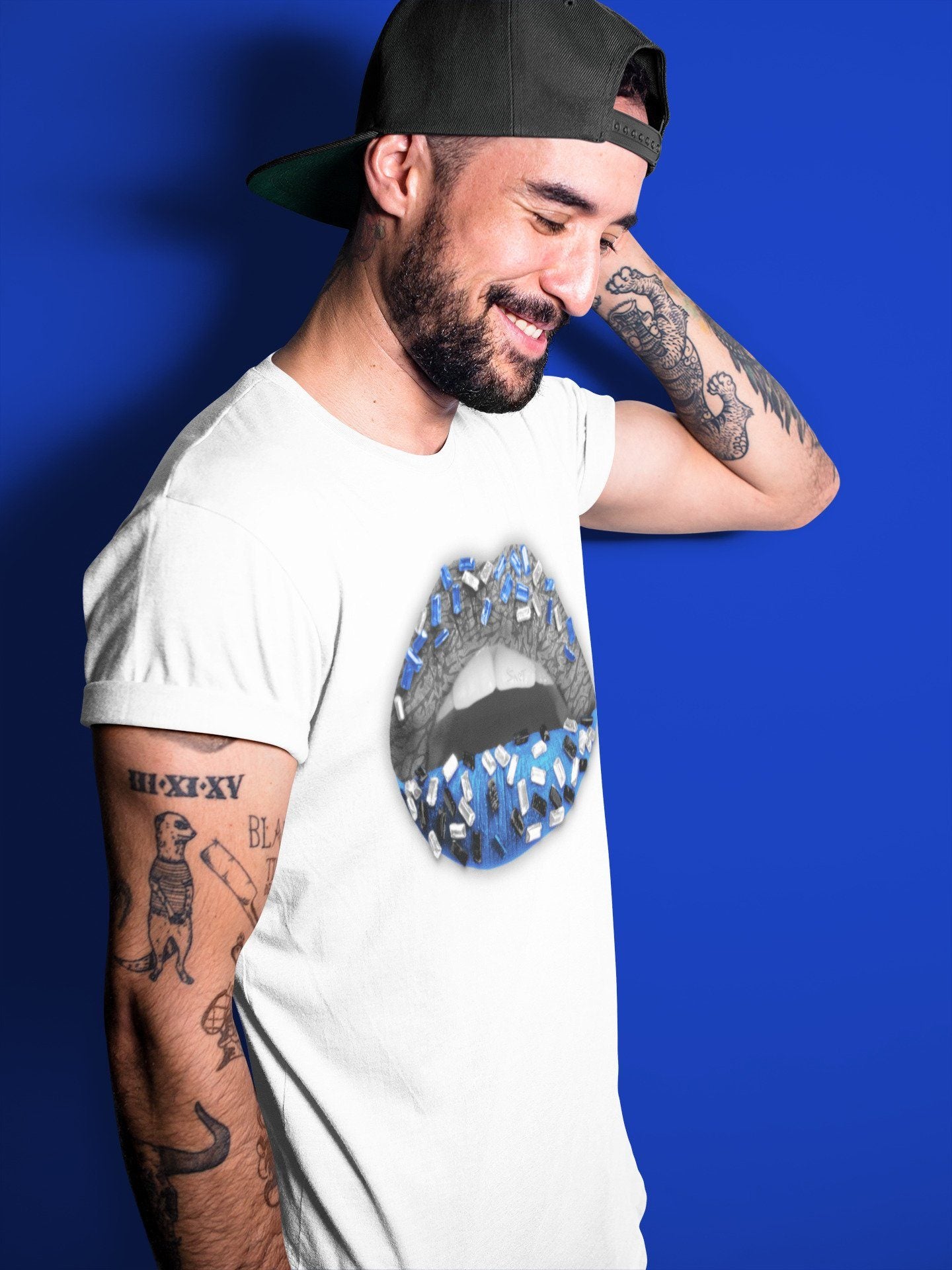 Jordan 3 Racer Blue Shirt To Match Jordans Lips Jewel Sneaker Tees Jordan 3 Racer Blue Drip Gear Zone Sneaker Matching Clothing Unisex Shirts