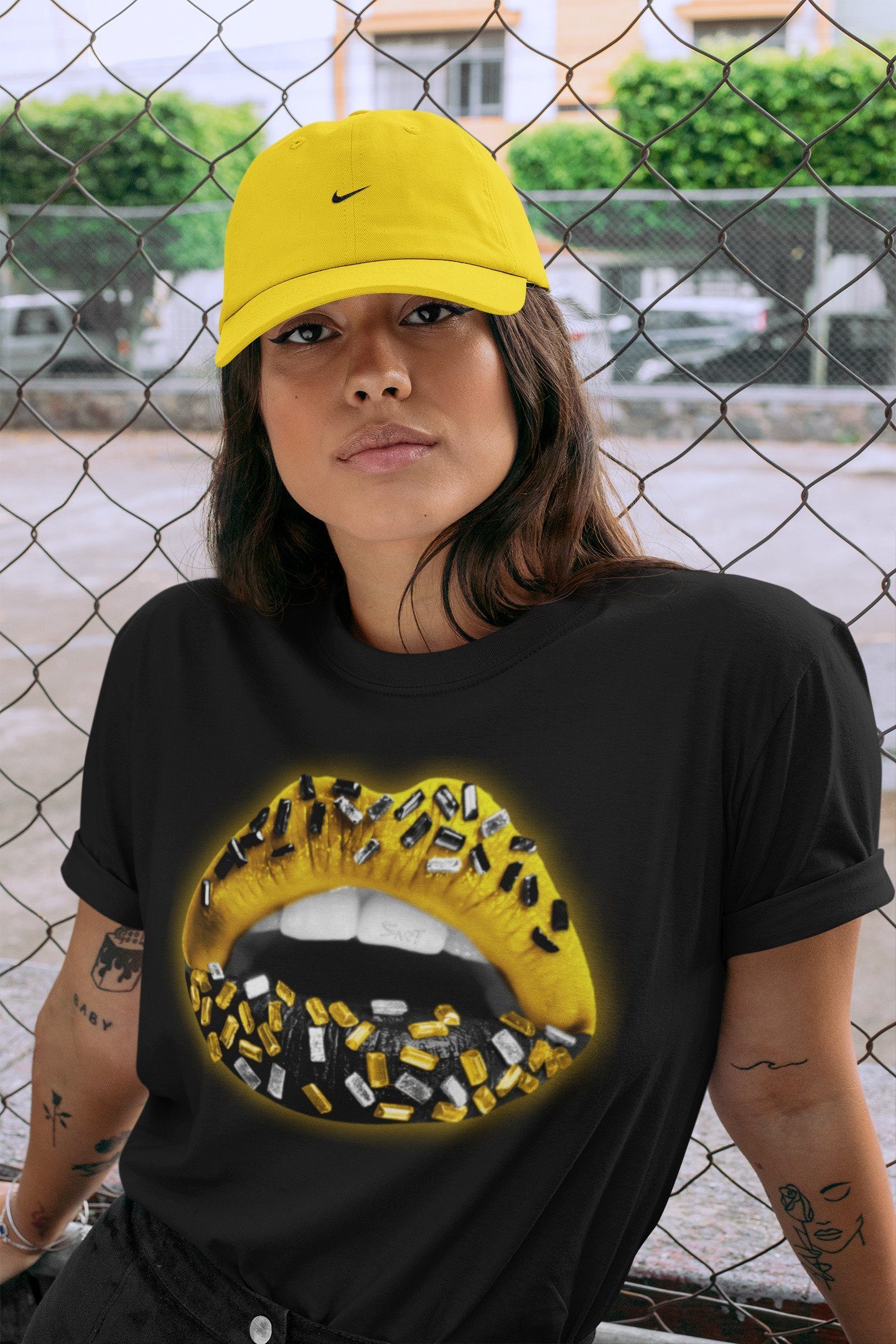 Jordan 4 Lightning Shirt To Match Jordans Lips Jewel Sneaker Tees Jordan 4 Lightning Drip Gear Zone Sneaker Matching Clothing Unisex Shirts