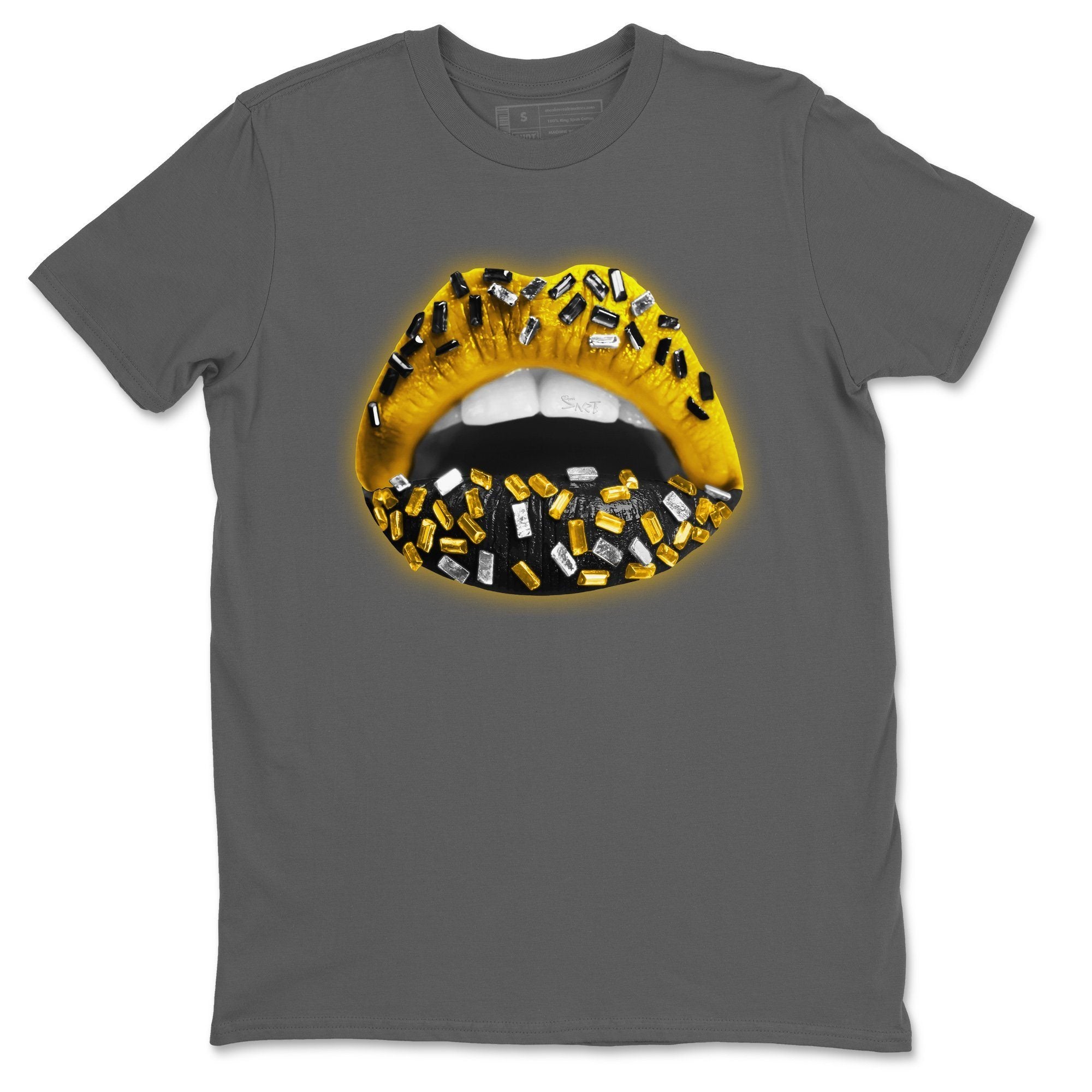 Jordan 4 Lightning Shirt To Match Jordans Lips Jewel Sneaker Tees Jordan 4 Lightning Drip Gear Zone Sneaker Matching Clothing Unisex Shirts