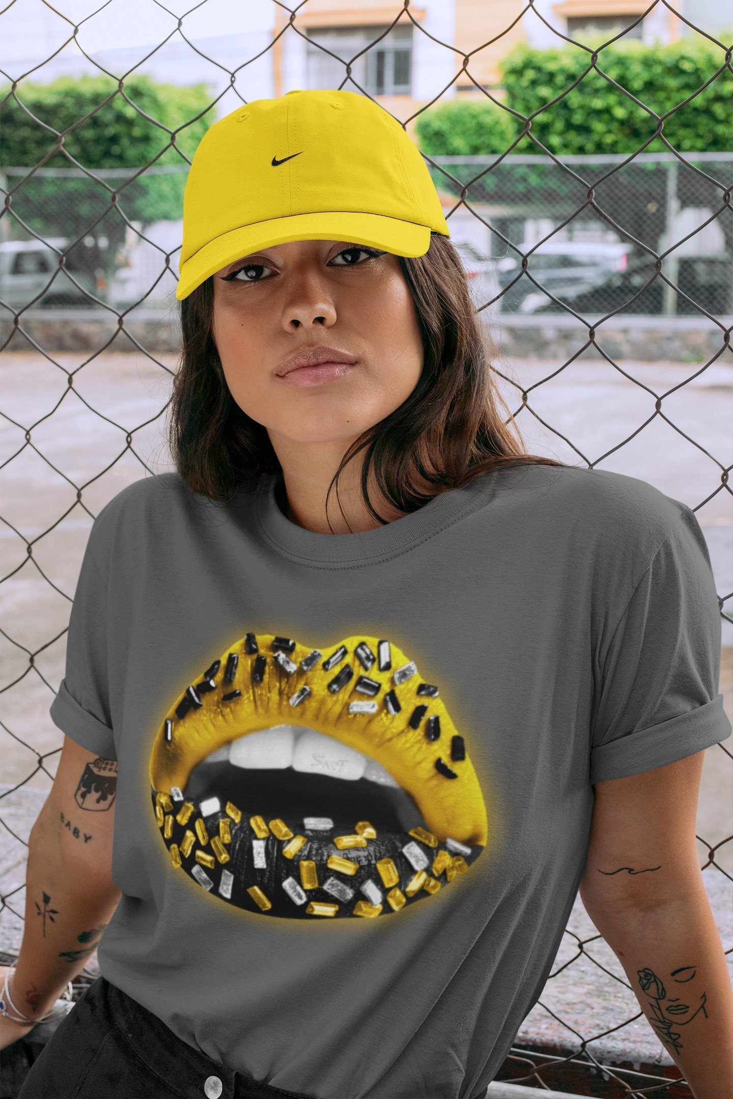 Jordan 4 Lightning Shirt To Match Jordans Lips Jewel Sneaker Tees Jordan 4 Lightning Drip Gear Zone Sneaker Matching Clothing Unisex Shirts