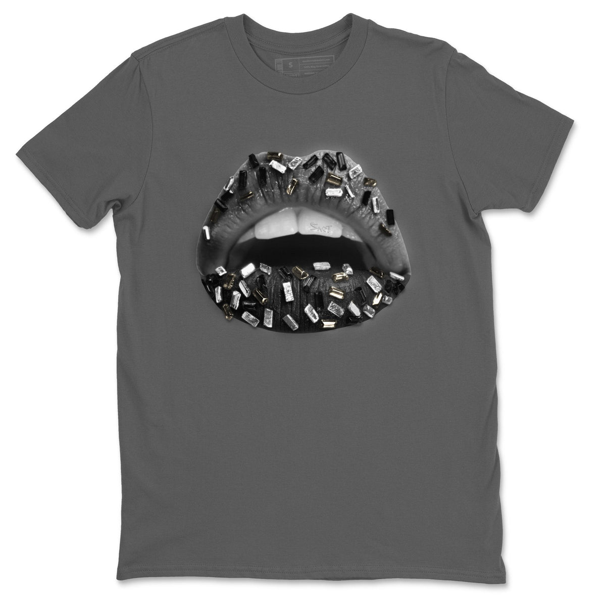 Jordan 5 Anthracite Shirt To Match Jordans Lips Jewel Sneaker Tees Jordan 5 Anthracite Drip Gear Zone Sneaker Matching Clothing Unisex Shirts