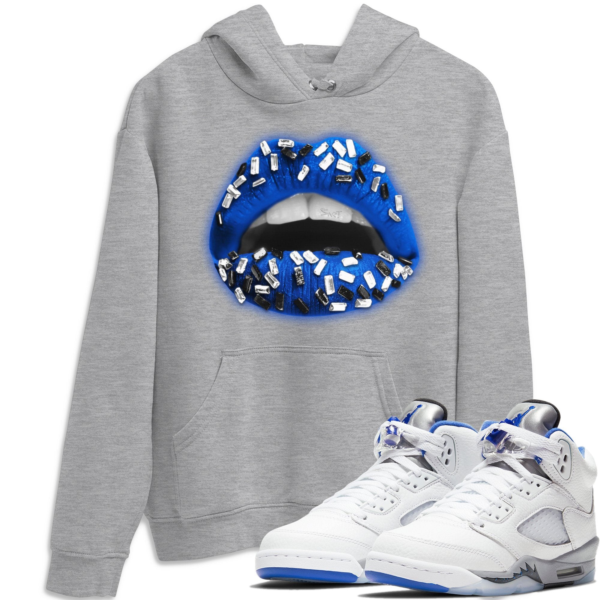 Jordan 5 Stealth Shirt To Match Jordans Lips Jewel Sneaker Tees Jordan 5 Stealth Drip Gear Zone Sneaker Matching Clothing Unisex Shirts