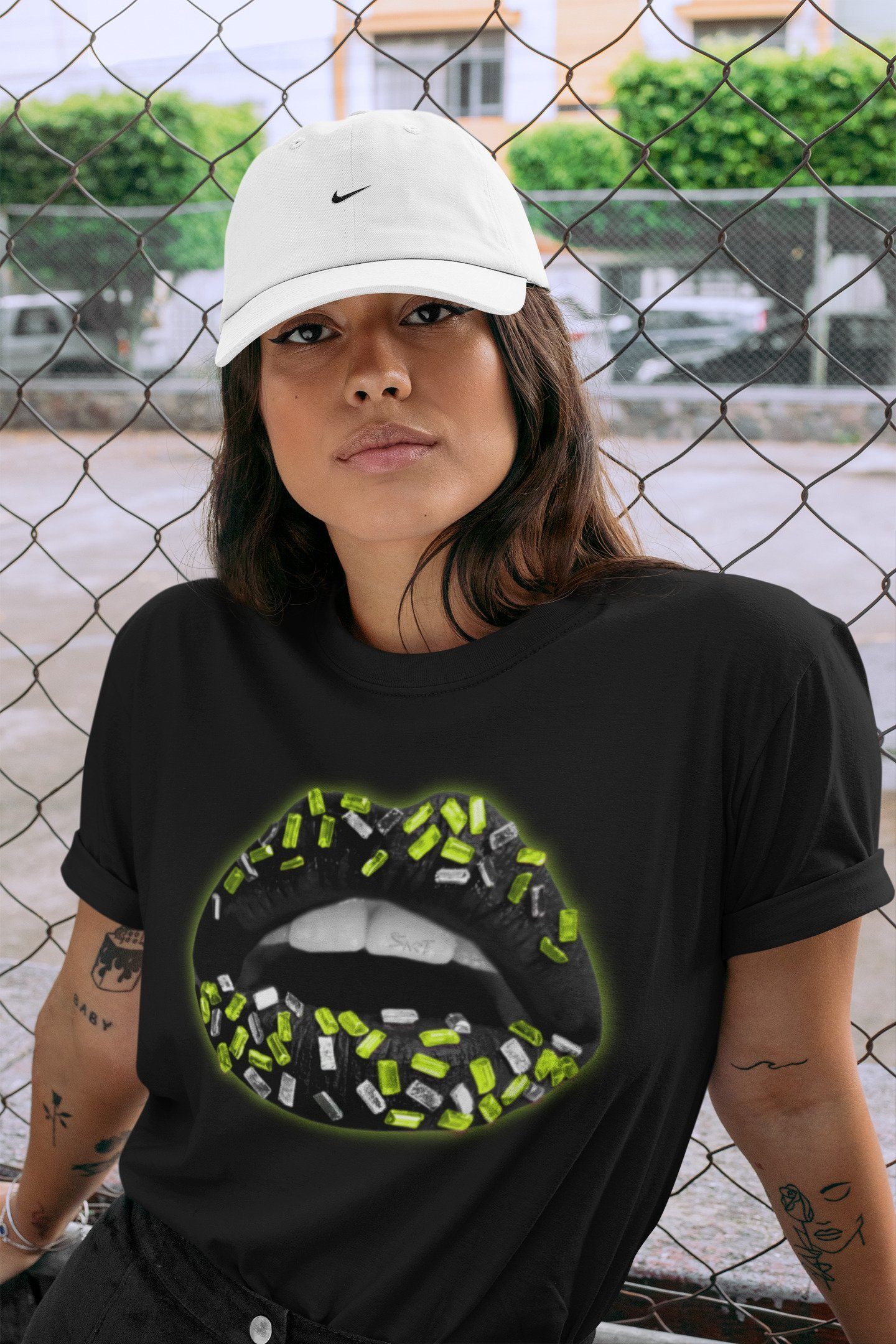Jordan 6 Electric Green Shirt To Match Jordans Lips Jewel Sneaker Tees Jordan 6 Electric Green Drip Gear Zone Sneaker Matching Clothing Unisex Shirts