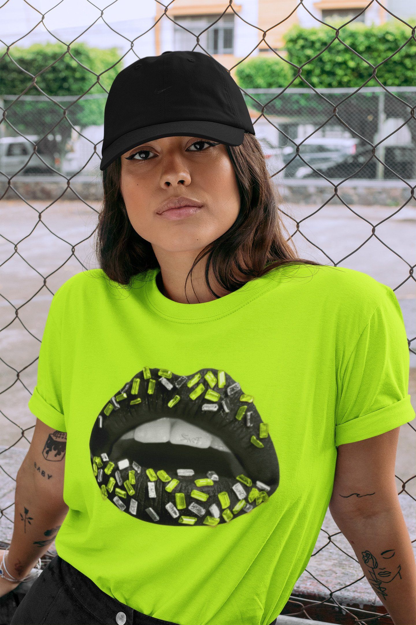 Jordan 6 Electric Green Shirt To Match Jordans Lips Jewel Sneaker Tees Jordan 6 Electric Green Drip Gear Zone Sneaker Matching Clothing Unisex Shirts