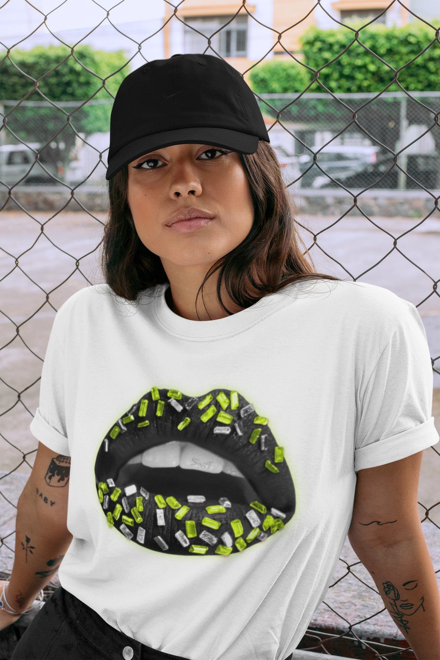 Jordan 6 Electric Green Shirt To Match Jordans Lips Jewel Sneaker Tees Jordan 6 Electric Green Drip Gear Zone Sneaker Matching Clothing Unisex Shirts