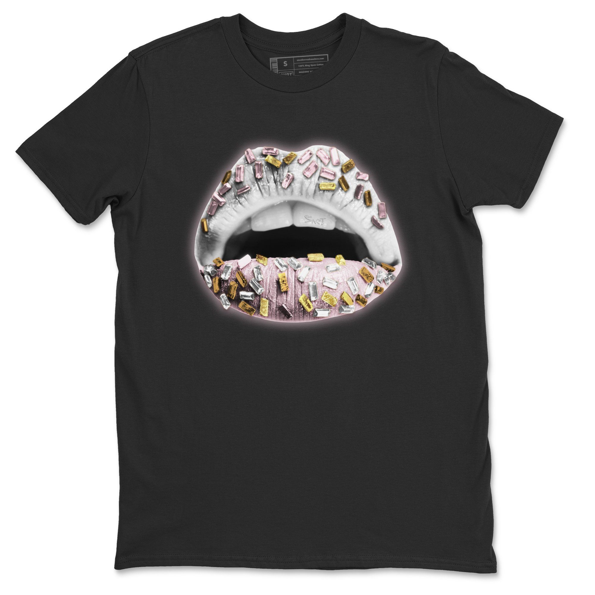 Jordan 6 Gold Hoops Shirt To Match Jordans Lips Jewel Sneaker Tees Jordan 6 Gold Hoops Drip Gear Zone Sneaker Matching Clothing Unisex Shirts