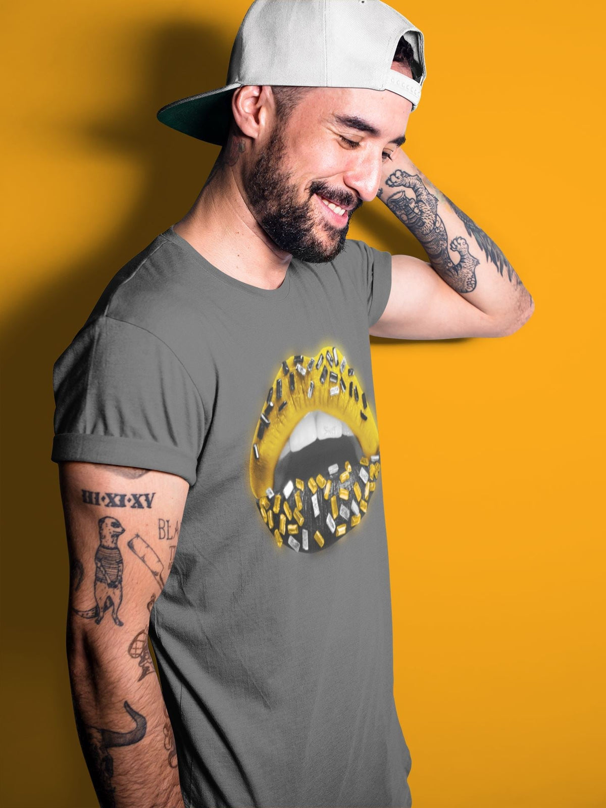 Jordan 9 University Gold Shirt To Match Jordans Lips Jewel Sneaker Tees Jordan 9 University Gold Drip Gear Zone Sneaker Matching Clothing Unisex Shirts