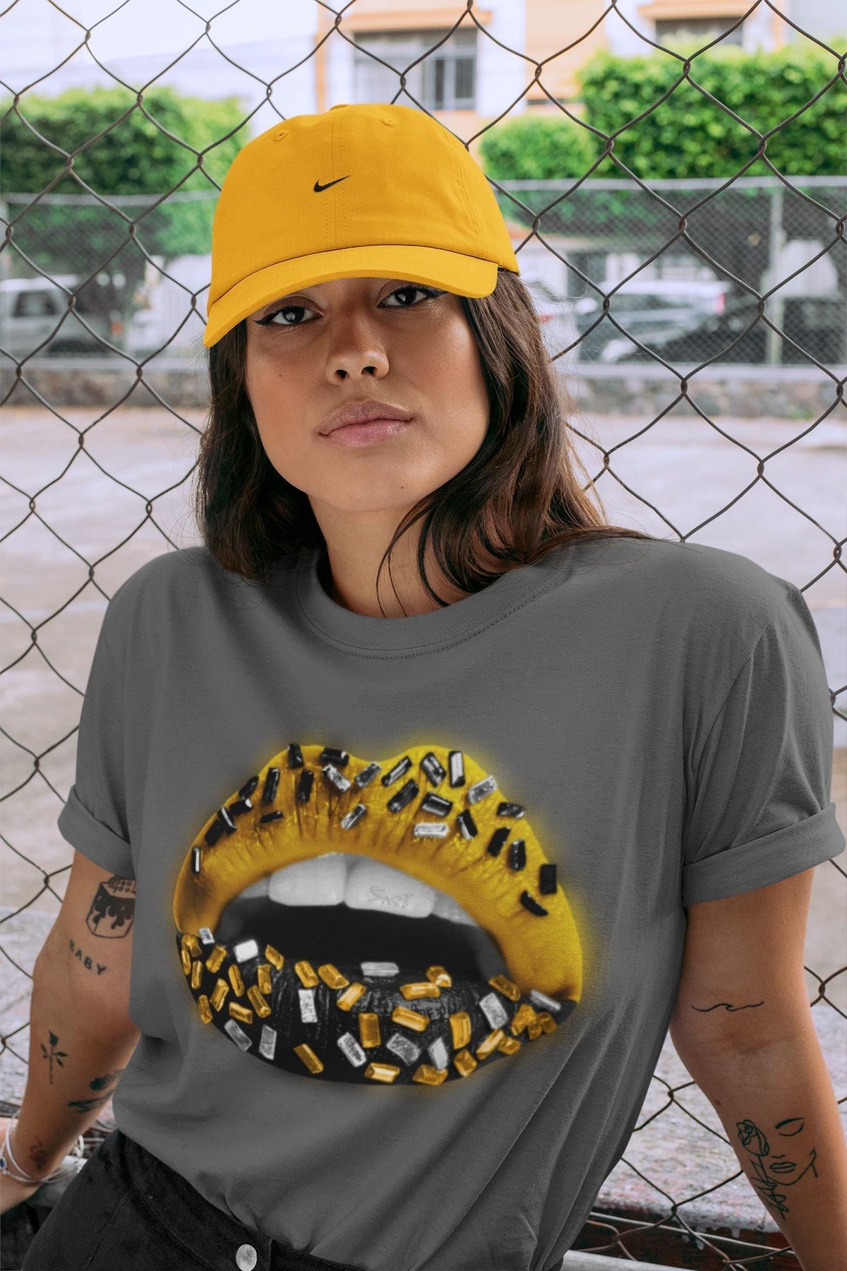 Jordan 9 University Gold Shirt To Match Jordans Lips Jewel Sneaker Tees Jordan 9 University Gold Drip Gear Zone Sneaker Matching Clothing Unisex Shirts