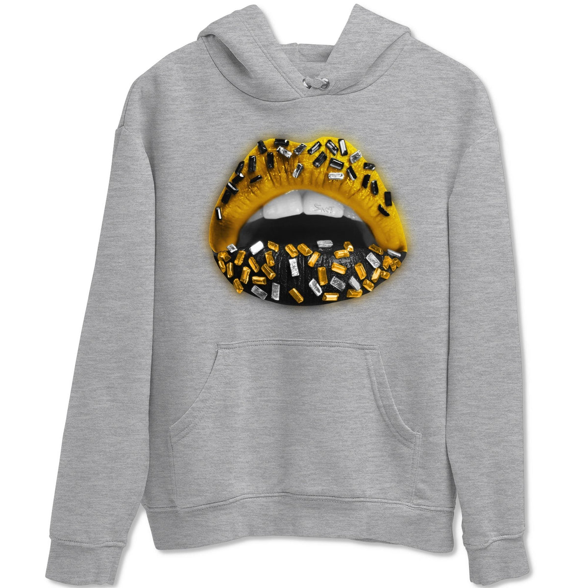 Jordan 9 University Gold Shirt To Match Jordans Lips Jewel Sneaker Tees Jordan 9 University Gold Drip Gear Zone Sneaker Matching Clothing Unisex Shirts