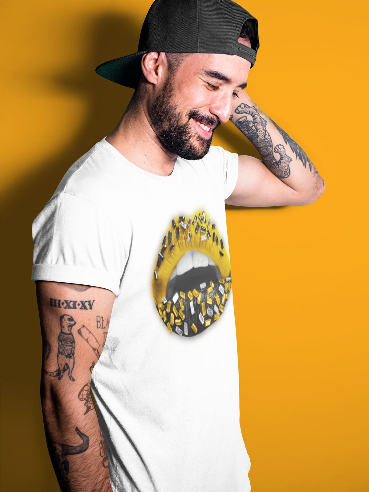 Jordan 9 University Gold Shirt To Match Jordans Lips Jewel Sneaker Tees Jordan 9 University Gold Drip Gear Zone Sneaker Matching Clothing Unisex Shirts