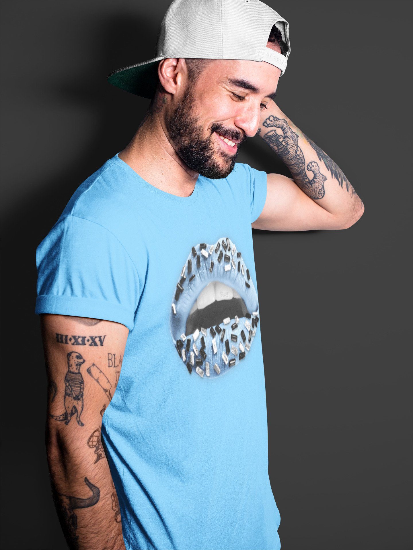 Jordan 1 University Blue Shirt To Match Jordans Lips Jewel Sneaker Tees Jordan 1 University Blue Drip Gear Zone Sneaker Matching Clothing Unisex Shirts