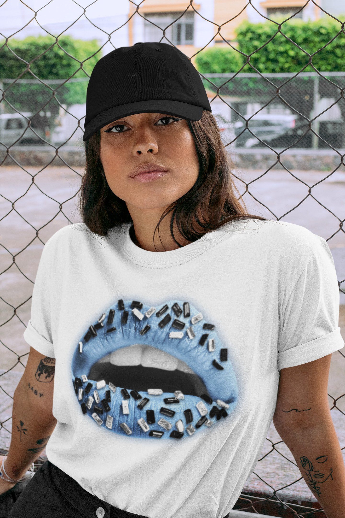 Jordan 1 University Blue Shirt To Match Jordans Lips Jewel Sneaker Tees Jordan 1 University Blue Drip Gear Zone Sneaker Matching Clothing Unisex Shirts