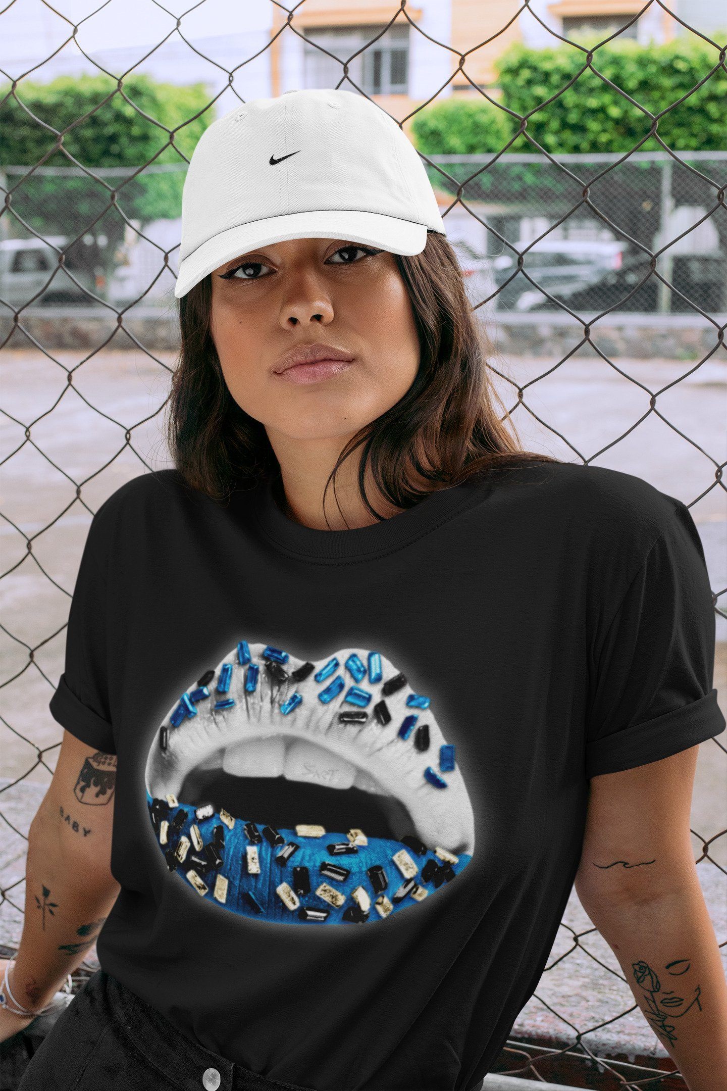 Jordan 1 Travis Scott Fragment Shirt To Match Jordans Lips Jewel Sneaker Tees Jordan 1 Travis Scott Fragment Drip Gear Zone Sneaker Matching Clothing Unisex Shirts