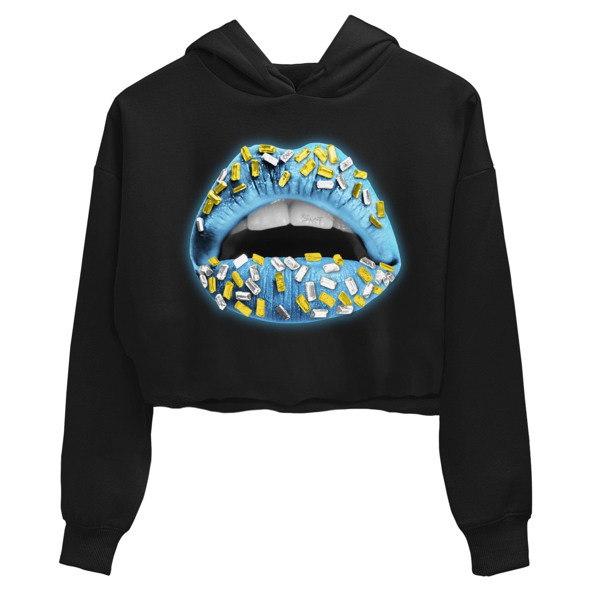 Dunk Blue Chill Sneaker Match Tees Lips Jewel Sneaker Tees Dunk Blue Chill Jordan to match sneaker T-Shirt Women's Shirts