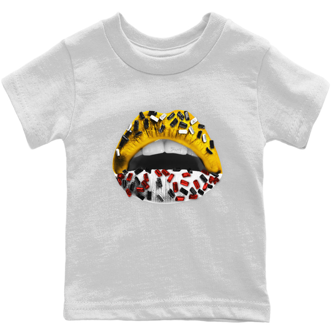Jordan 13 Del Sol Sneaker Matching T-Shirt Lips Jewel Sneaker Tees Jordan 13 Del Sol Sneaker Release Tees Kids Shirts