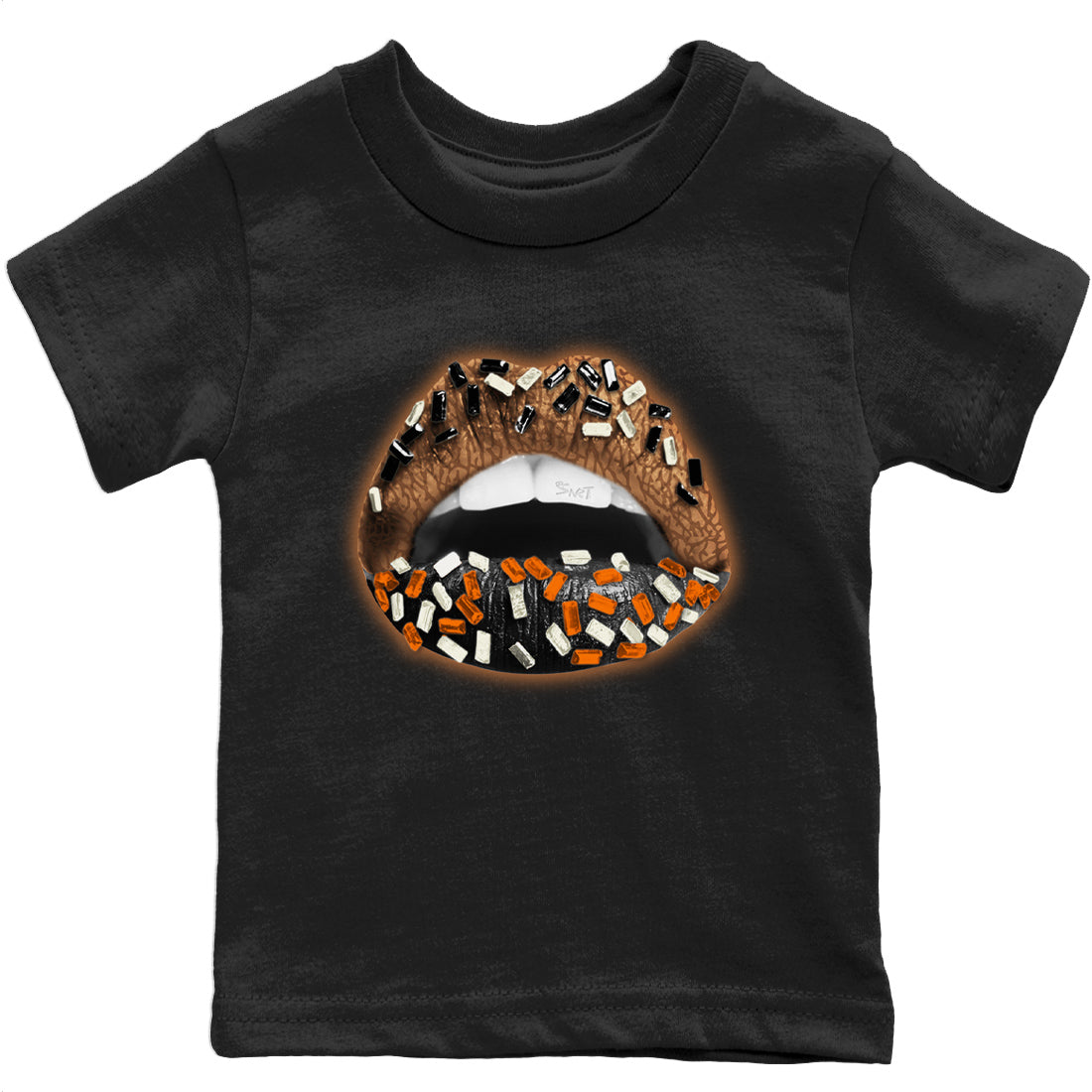 Jordan 3 Desert Elephant Sneaker Matching T-Shirt Lips Jewel Sneaker Tees Jordan 3 Desert Elephant Sneaker Release Tees Kids Shirts