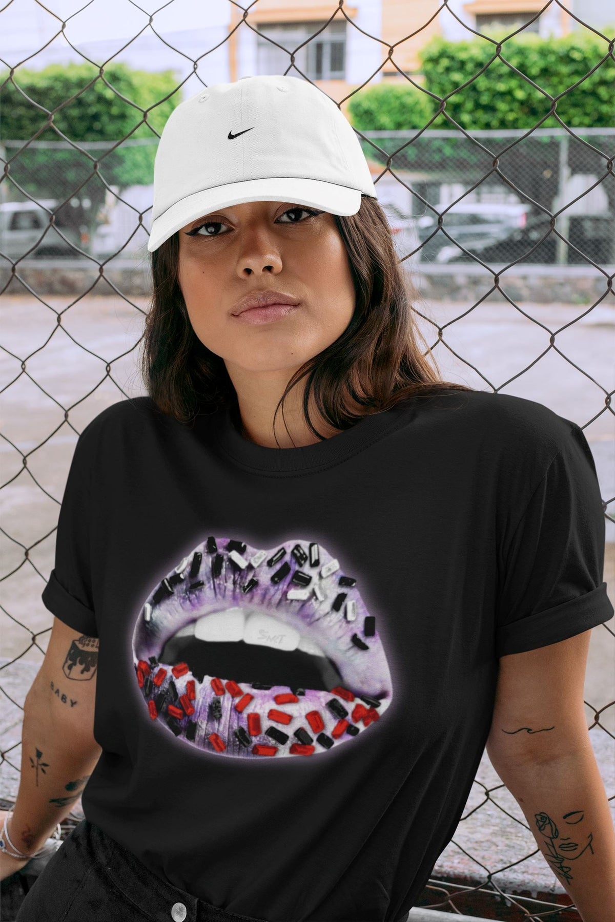Jordan 4 Zen Master Sneaker Matching T-Shirt Lips Jewel Sneaker Tees Jordan 4 Zen Master Sneaker Release Tees Crew Neck Tees
