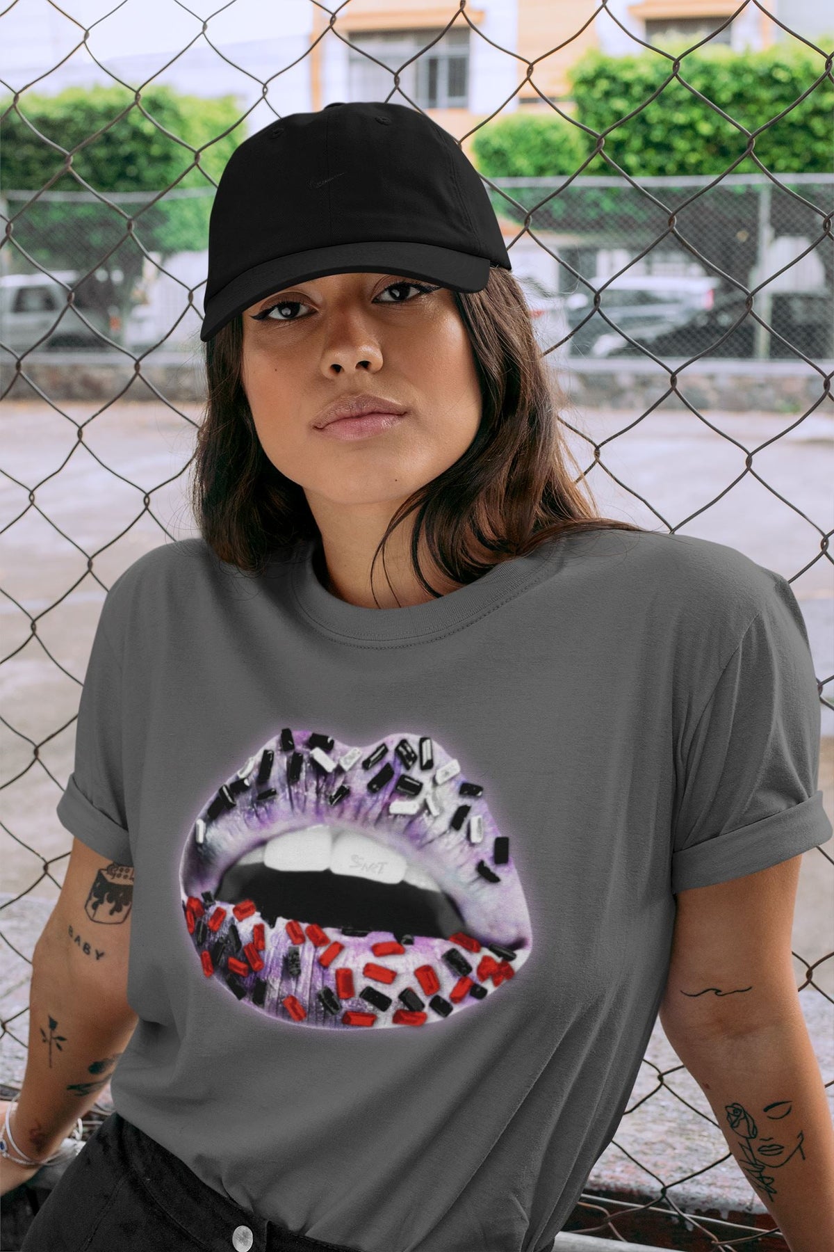 Jordan 4 Zen Master Sneaker Matching T-Shirt Lips Jewel Sneaker Tees Jordan 4 Zen Master Sneaker Release Tees Crew Neck Tees