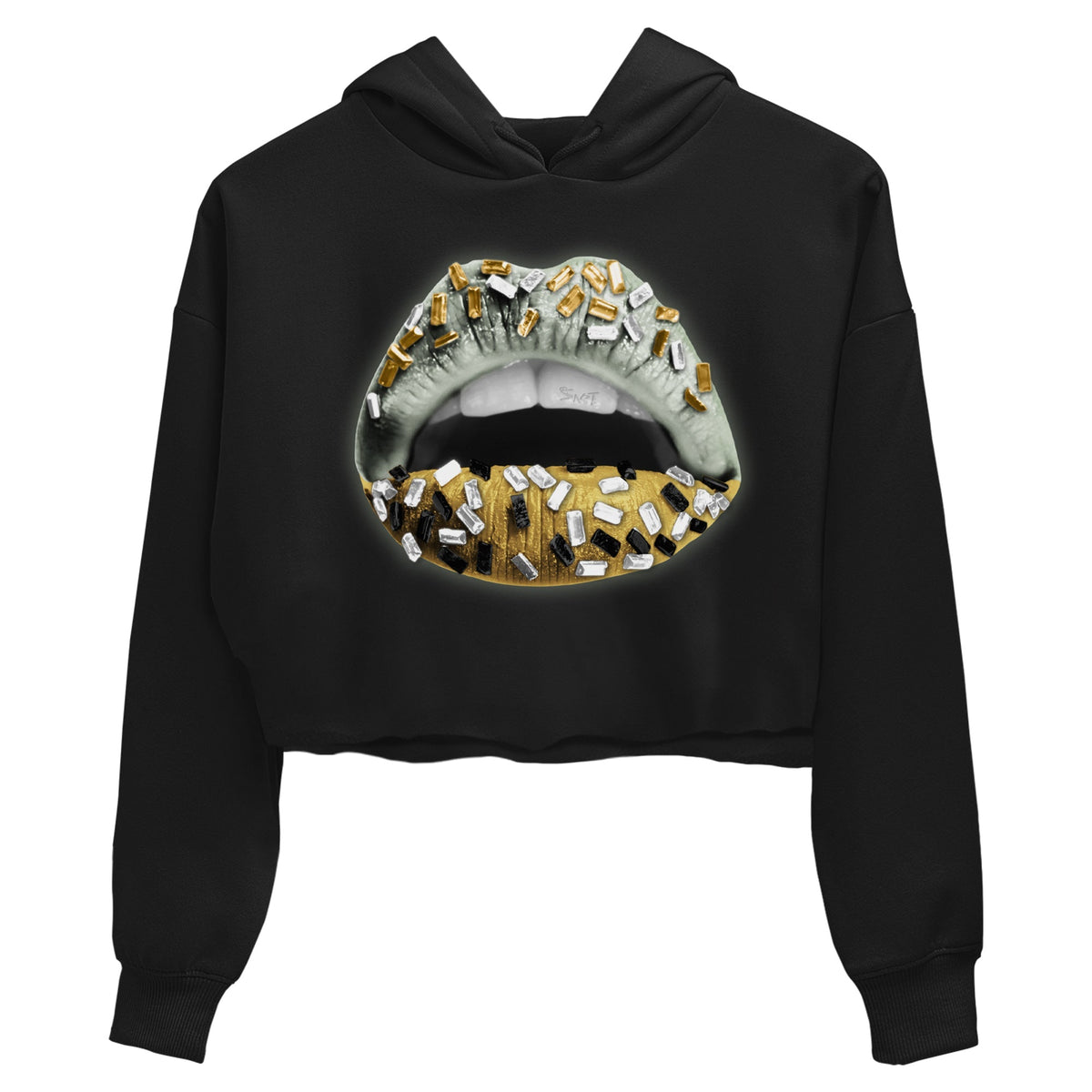 Jordan 5 Jade Horizon Sneaker Matching T-Shirt Lips Jewel Sneaker Tees Jordan 5 Jade Horizon Sneaker Release Tees Women's Shirts
