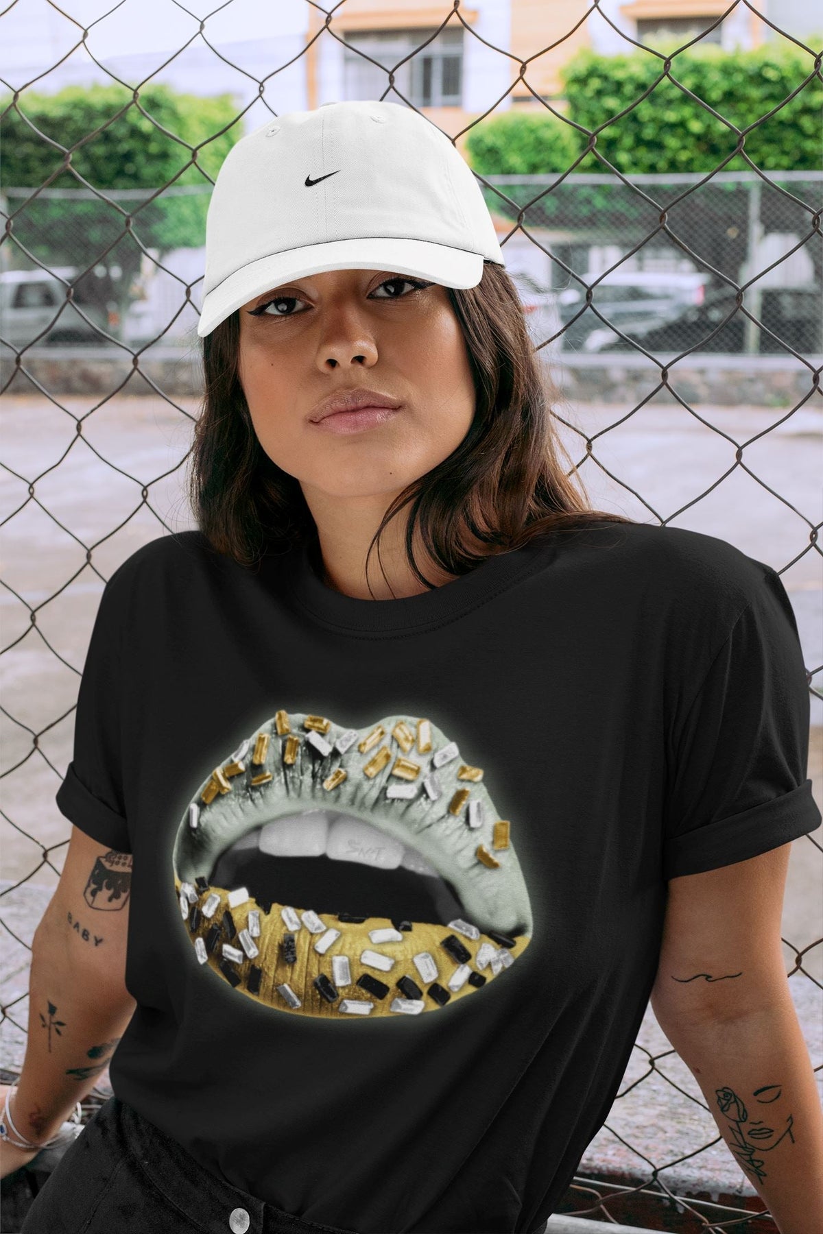 Jordan 5 Jade Horizon Sneaker Matching T-Shirt Lips Jewel Sneaker Tees Jordan 5 Jade Horizon Sneaker Release Tees Crew Neck Tees