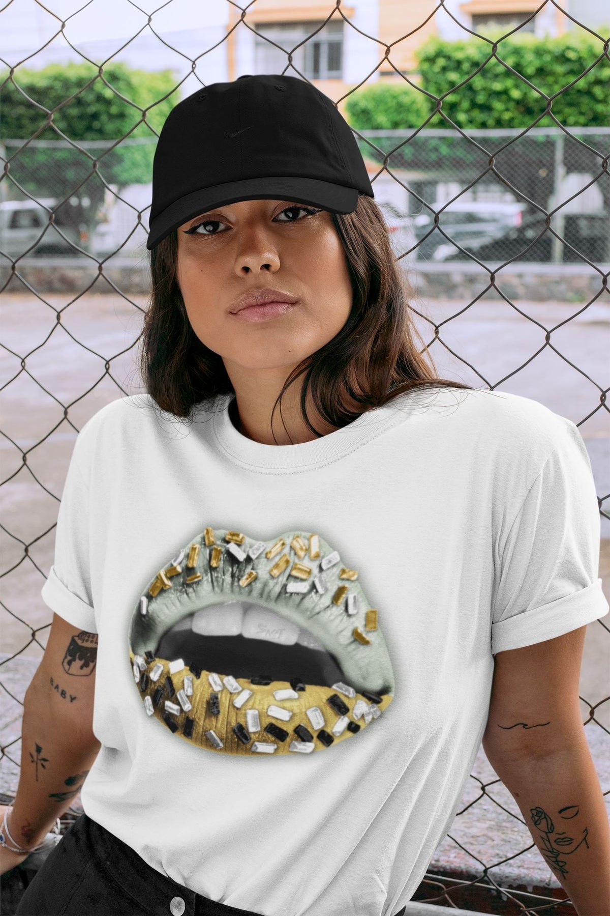 Jordan 5 Jade Horizon Sneaker Matching T-Shirt Lips Jewel Sneaker Tees Jordan 5 Jade Horizon Sneaker Release Tees Crew Neck Tees