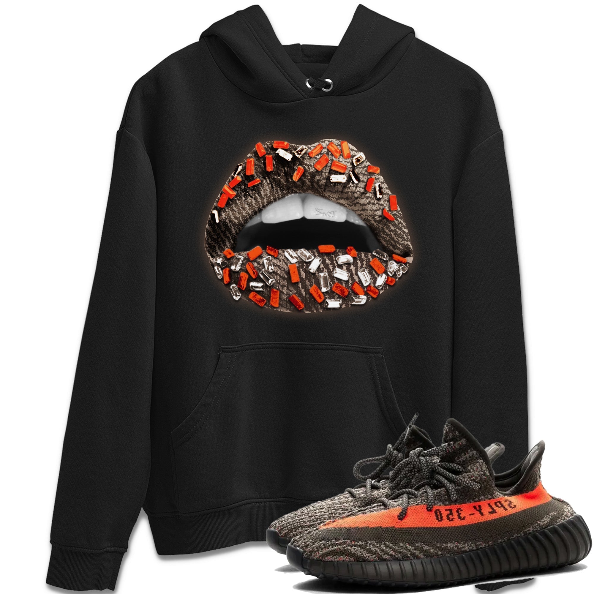 Yeezy 350 Carbon Beluga Shirt To Match Jordans Lips Jewel Sneaker Tees Yeezy 350 Carbon Beluga Drip Gear Zone Sneaker Matching Clothing Unisex Shirts