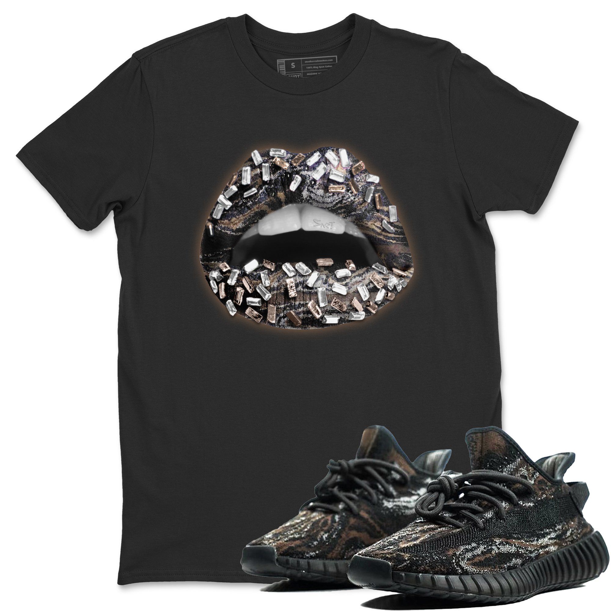 Yeezy 350 MX Rock Shirt To Match Jordans Lips Jewel Sneaker Tees Yeezy 350 MX Rock Drip Gear Zone Sneaker Matching Clothing Unisex Shirts
