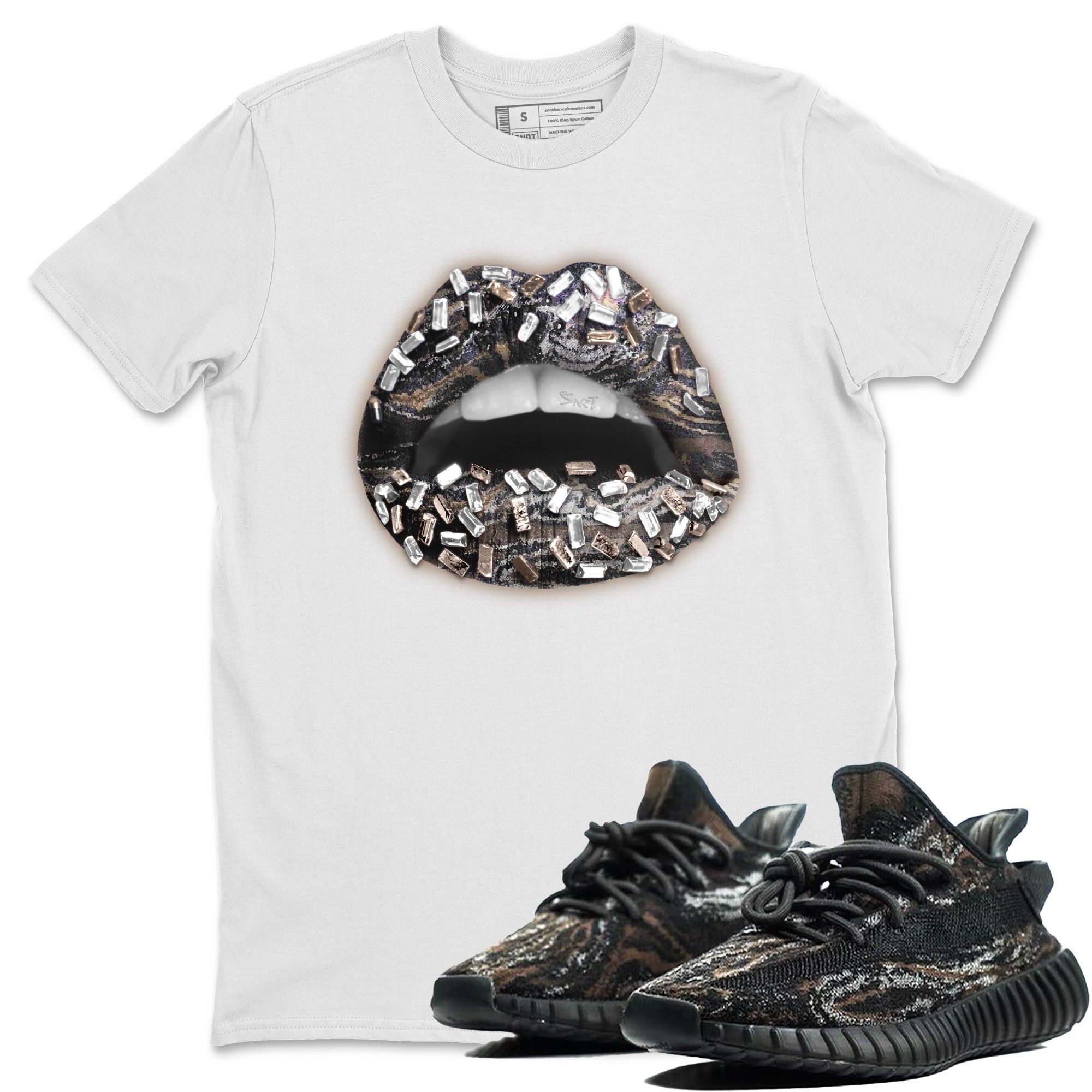 Yeezy 350 MX Rock Shirt To Match Jordans Lips Jewel Sneaker Tees Yeezy 350 MX Rock Drip Gear Zone Sneaker Matching Clothing Unisex Shirts