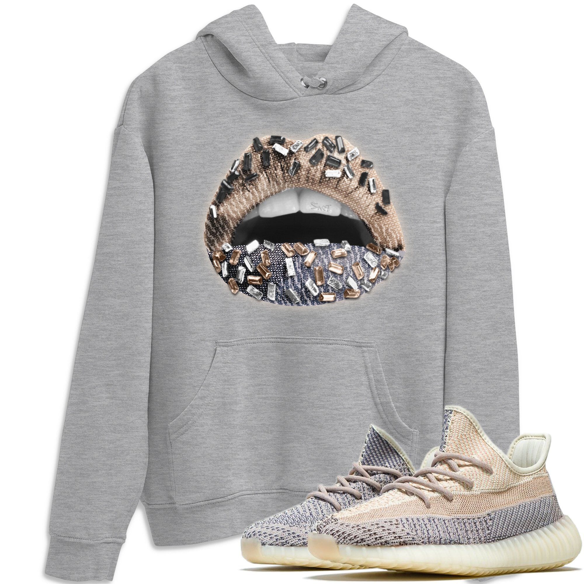 Yeezy 350 Ash Pearl Shirt To Match Jordans Lips Jewel Sneaker Tees Yeezy 350 Ash Pearl Drip Gear Zone Sneaker Matching Clothing Unisex Shirts