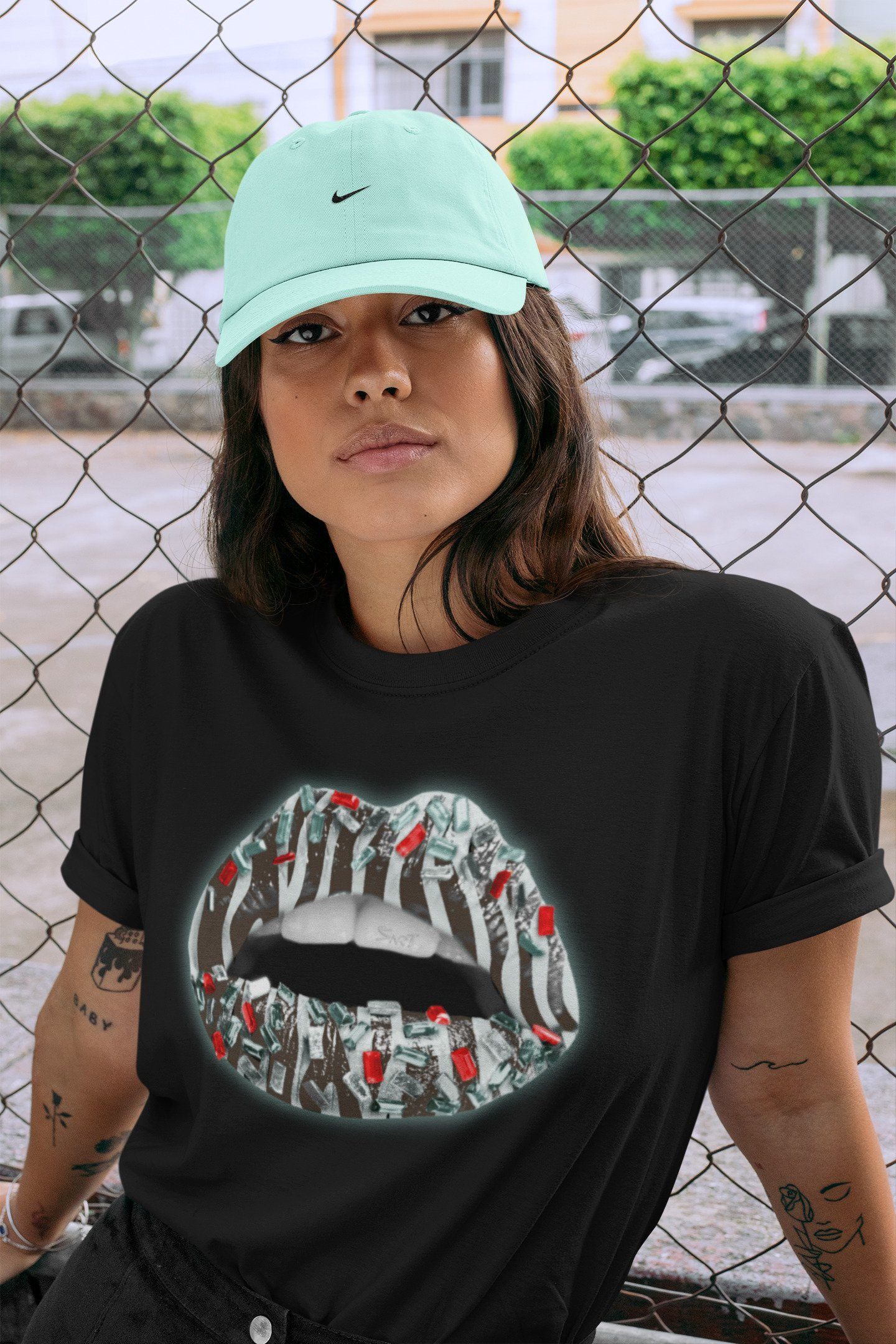 Yeezy 350 Blue Tint Shirt To Match Jordans Lips Jewel Sneaker Tees Yeezy 350 Blue Tint Drip Gear Zone Sneaker Matching Clothing Unisex Shirts