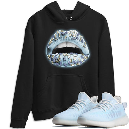 Yeezy 350 Mono Ice Shirt To Match Jordans Lips Jewel Sneaker Tees Yeezy 350 Mono Ice Drip Gear Zone Sneaker Matching Clothing Unisex Shirts