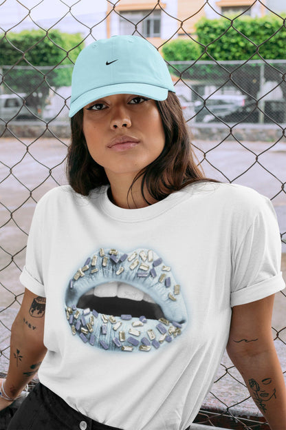 Yeezy 350 Mono Ice Shirt To Match Jordans Lips Jewel Sneaker Tees Yeezy 350 Mono Ice Drip Gear Zone Sneaker Matching Clothing Unisex Shirts