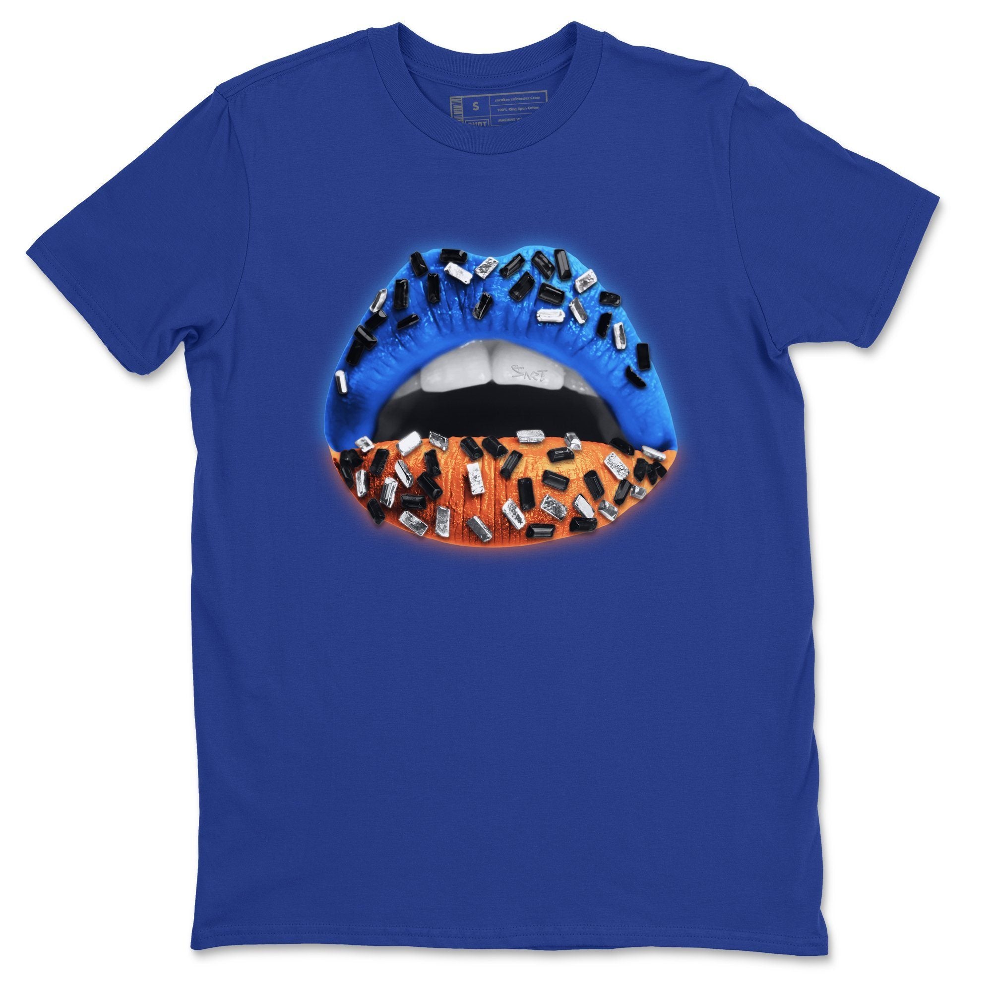 Yeezy 700 Bright Blue Shirt To Match Jordans Lips Jewel Sneaker Tees Yeezy 700 Bright Blue Drip Gear Zone Sneaker Matching Clothing Unisex Shirts