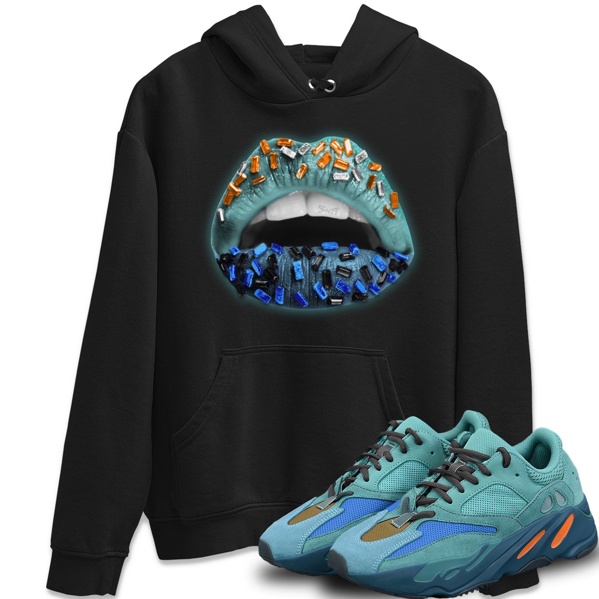 Yeezy 700 Faded Azure Shirt To Match Jordans Lips Jewel Sneaker Tees Yeezy 700 Faded Azure Drip Gear Zone Sneaker Matching Clothing Unisex Shirts