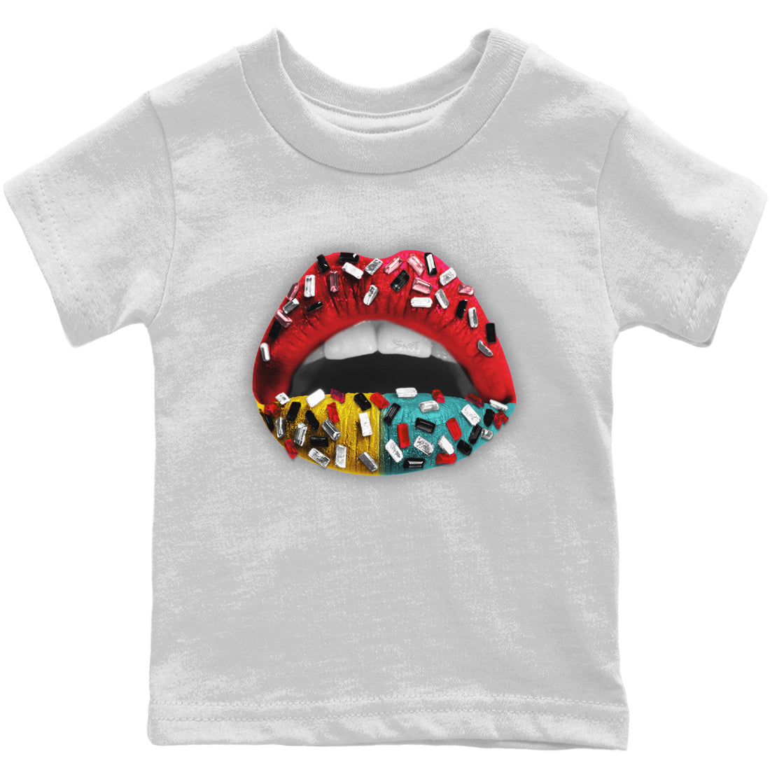 Yeezy 700 Hi-Res Red Shirt To Match Jordans Lips Jewel Sneaker Tees Yeezy 700 Hi-Res Red Drip Gear Zone Sneaker Matching Clothing Kids Shirts