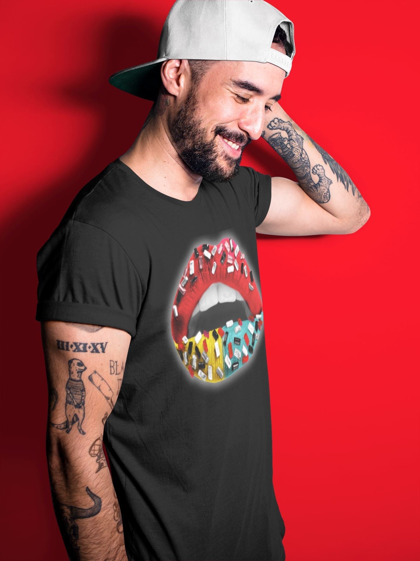 Yeezy 700 Hi-Res Red Shirt To Match Jordans Lips Jewel Sneaker Tees Yeezy 700 Hi-Res Red Drip Gear Zone Sneaker Matching Clothing Unisex Shirts